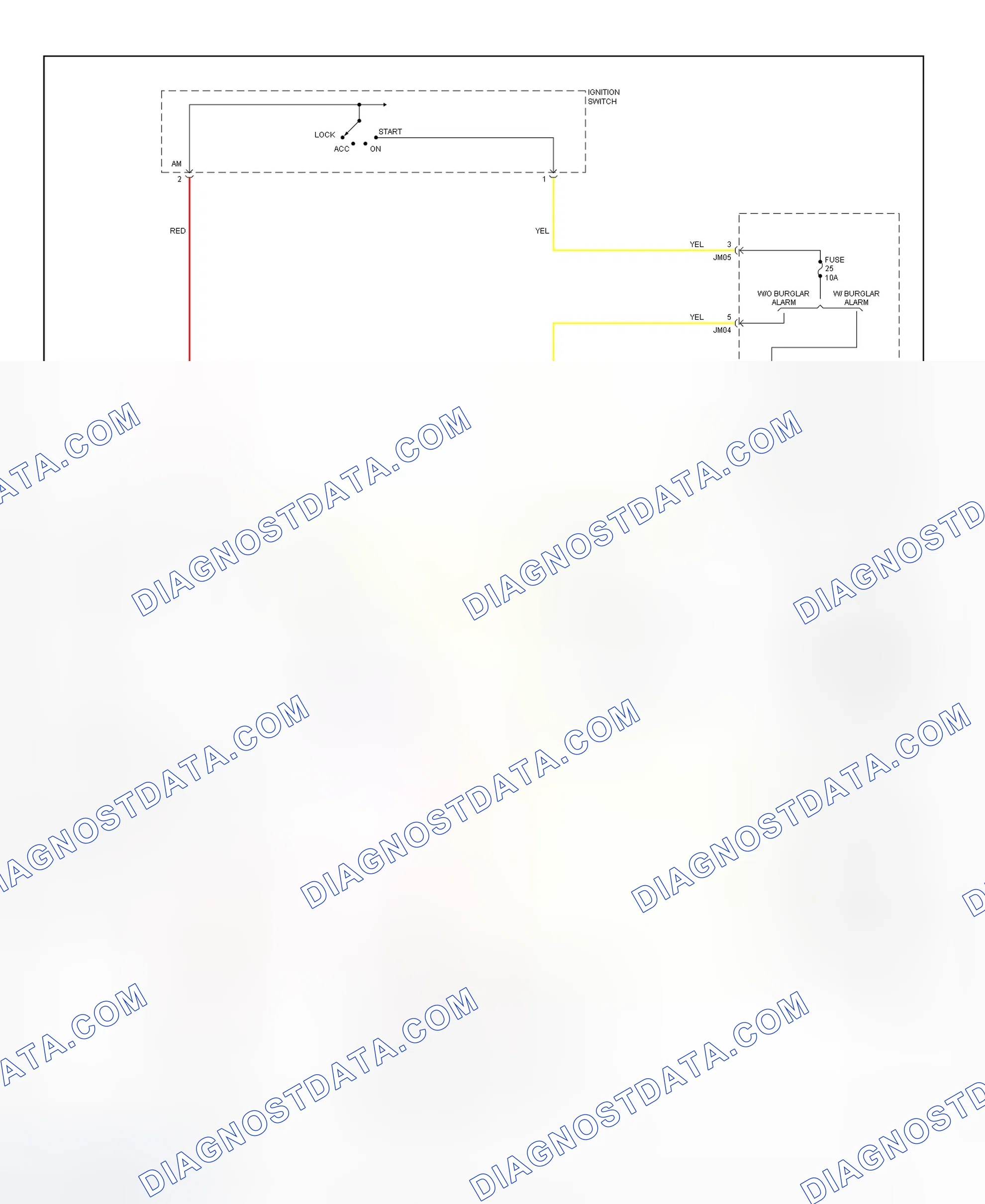 Scheme 7: Starting System Wiring Diagram (XG300)
