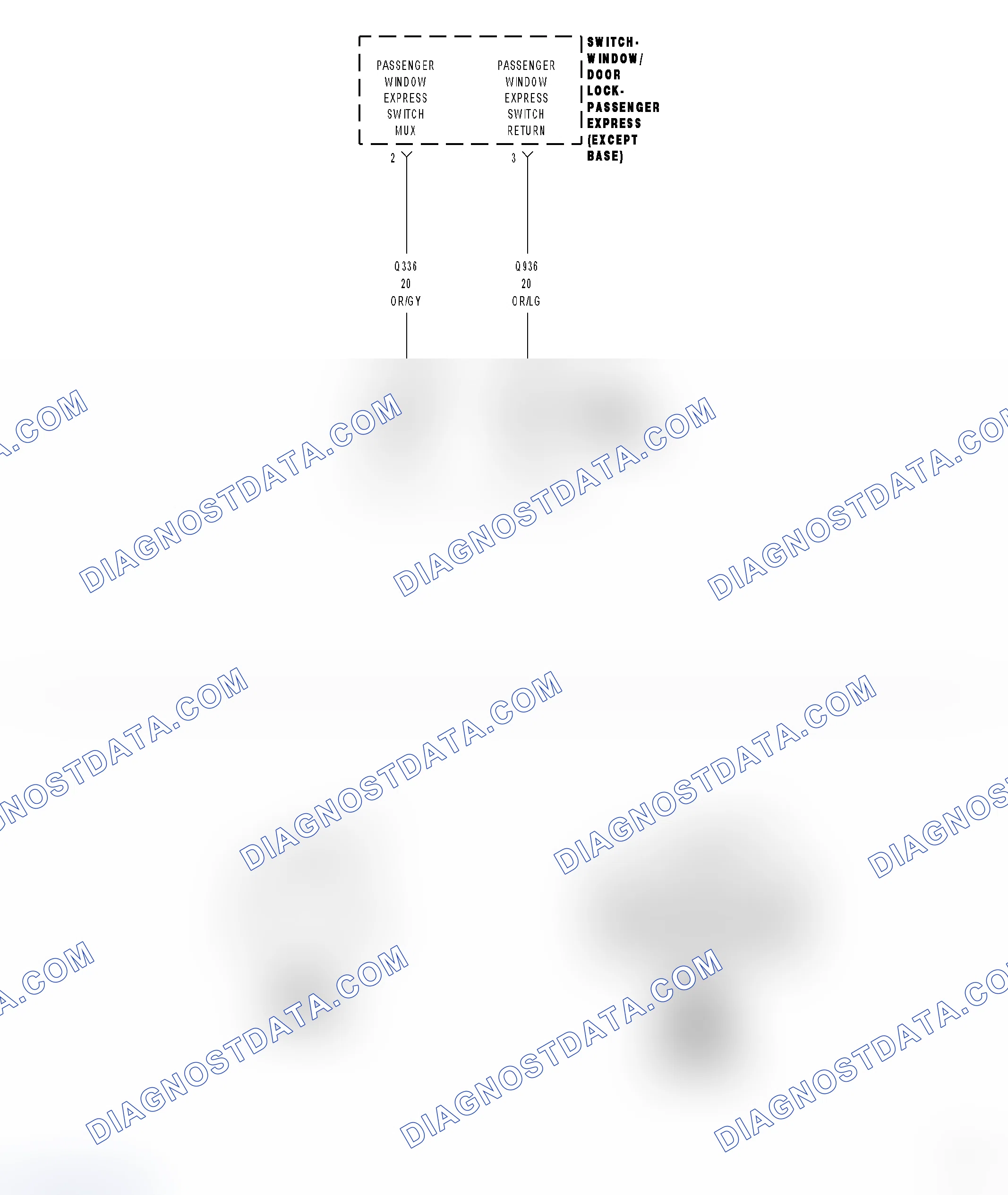 Scheme 31: B185D - PASSENGER WINDOW SWITCH CIRCUIT STUCK - PDM