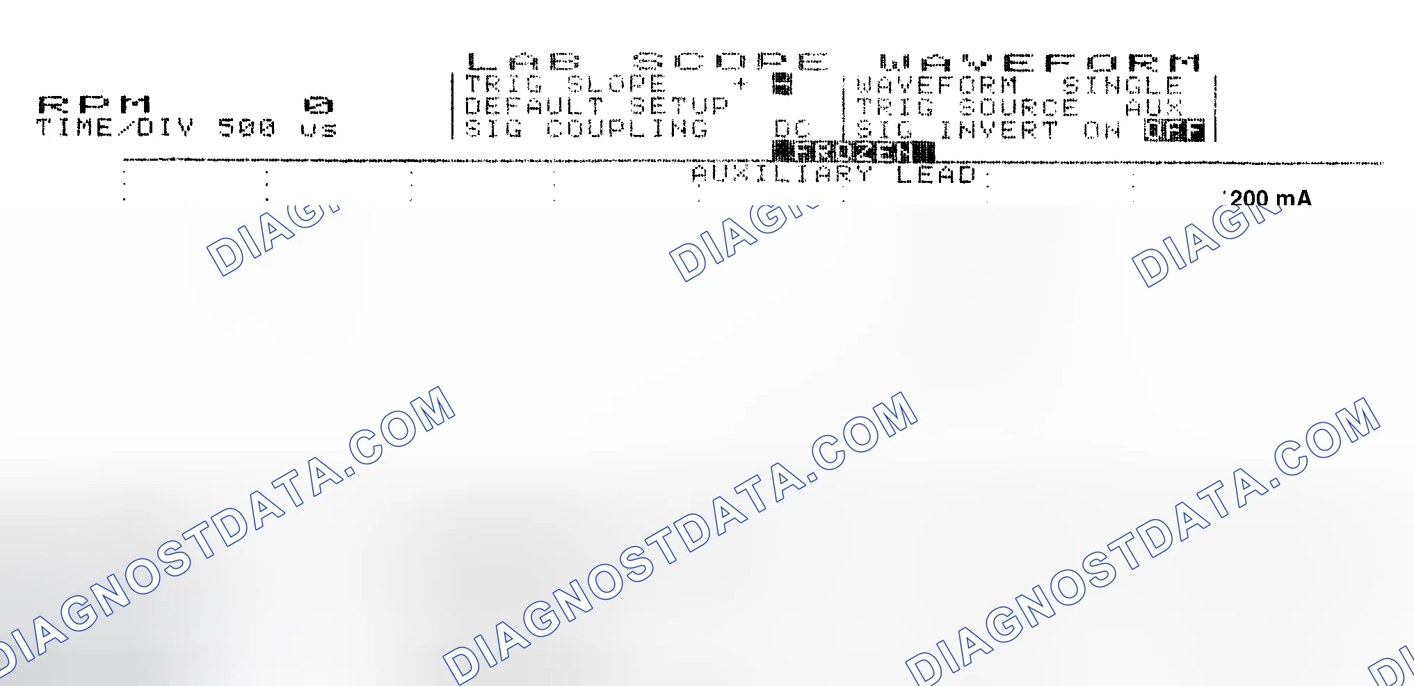 Scheme 17: Single Injector w/Normal Current Flow - Current Pattern