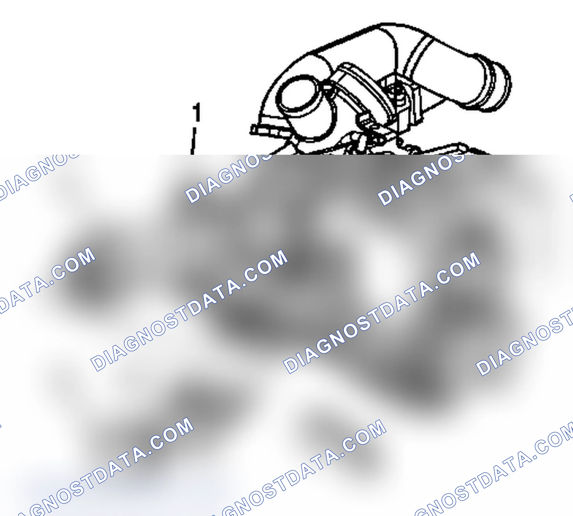 Scheme 120: Charge Air Cooler Inlet Connection (Engine Air Intake Hot Side)