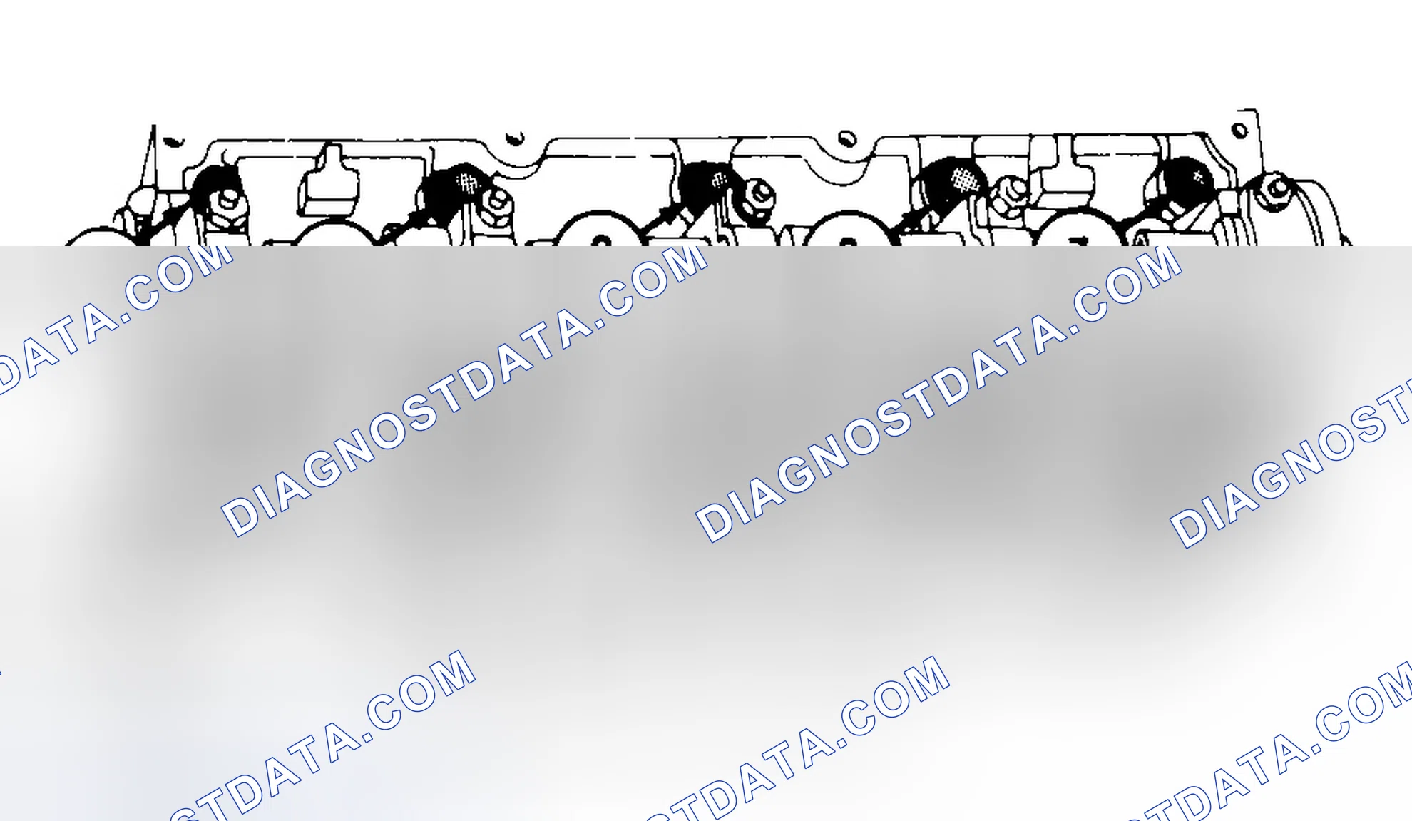 Scheme 7: Typical Cylinder Head Tightening or Loosening Sequence