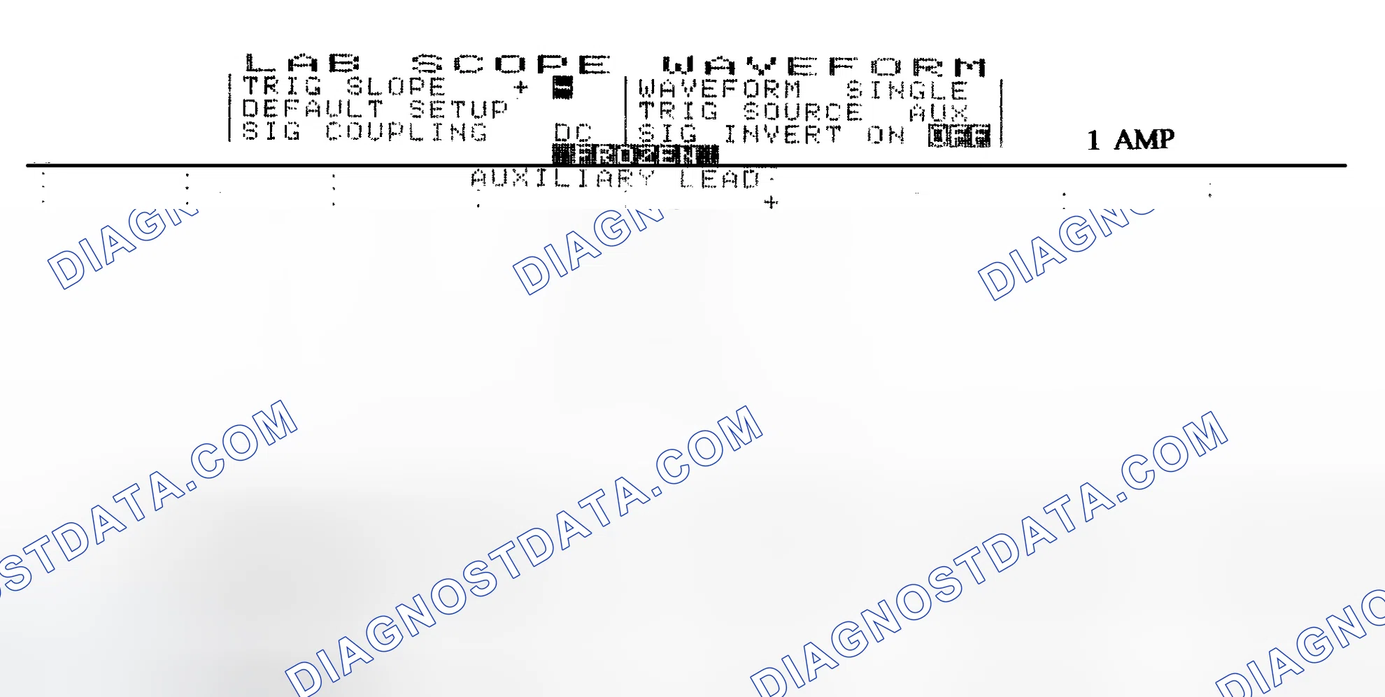 Scheme 20: Single Injector w/Normal Current Flow - Current Pattern