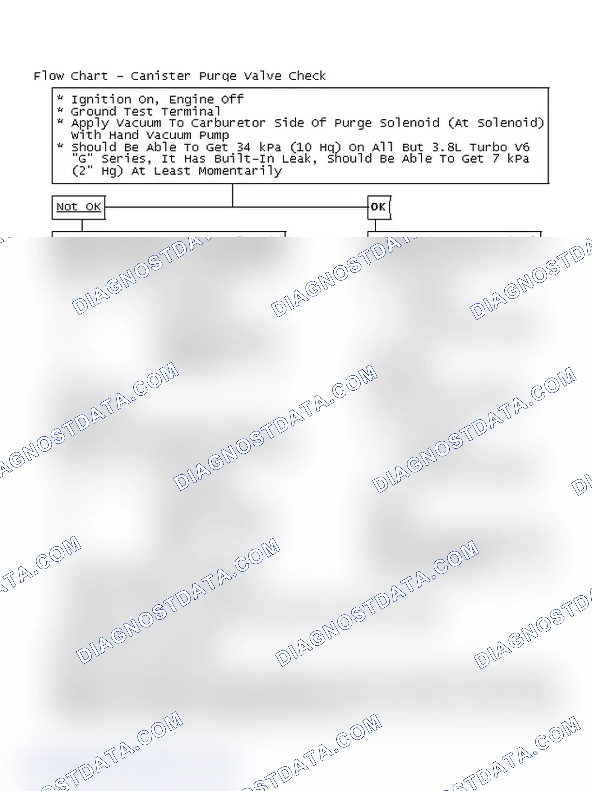 Scheme 219: Flow Chart - Canister Purge Valve Check