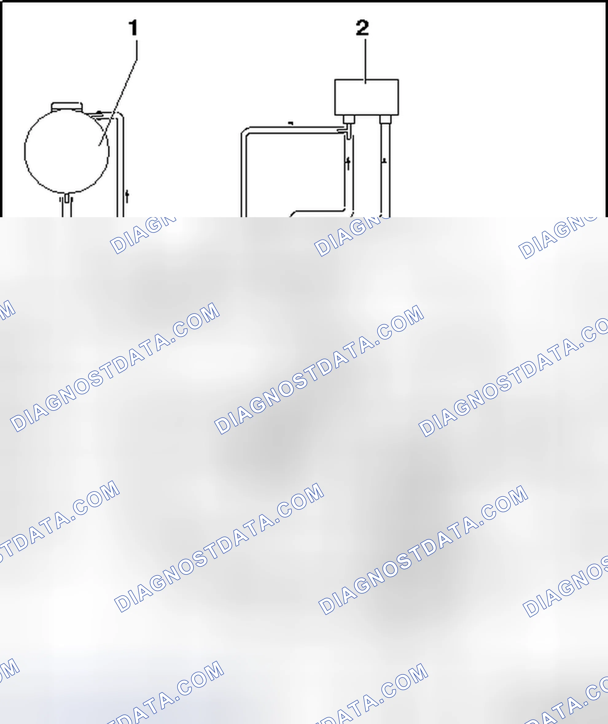 Scheme 34: COOLANT HOSE CONNECTION DIAGRAM
