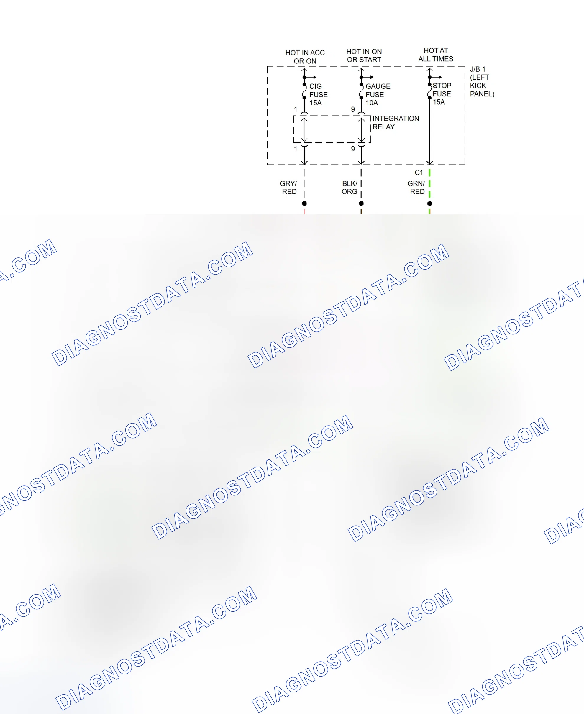 Scheme 15: Shift Interlock System Wiring Diagram (4Runner)