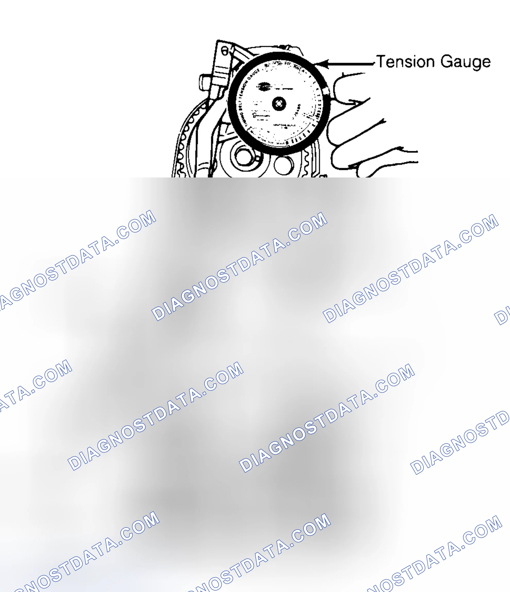 Scheme 3: Adjusting Typical Timing Belt Tension