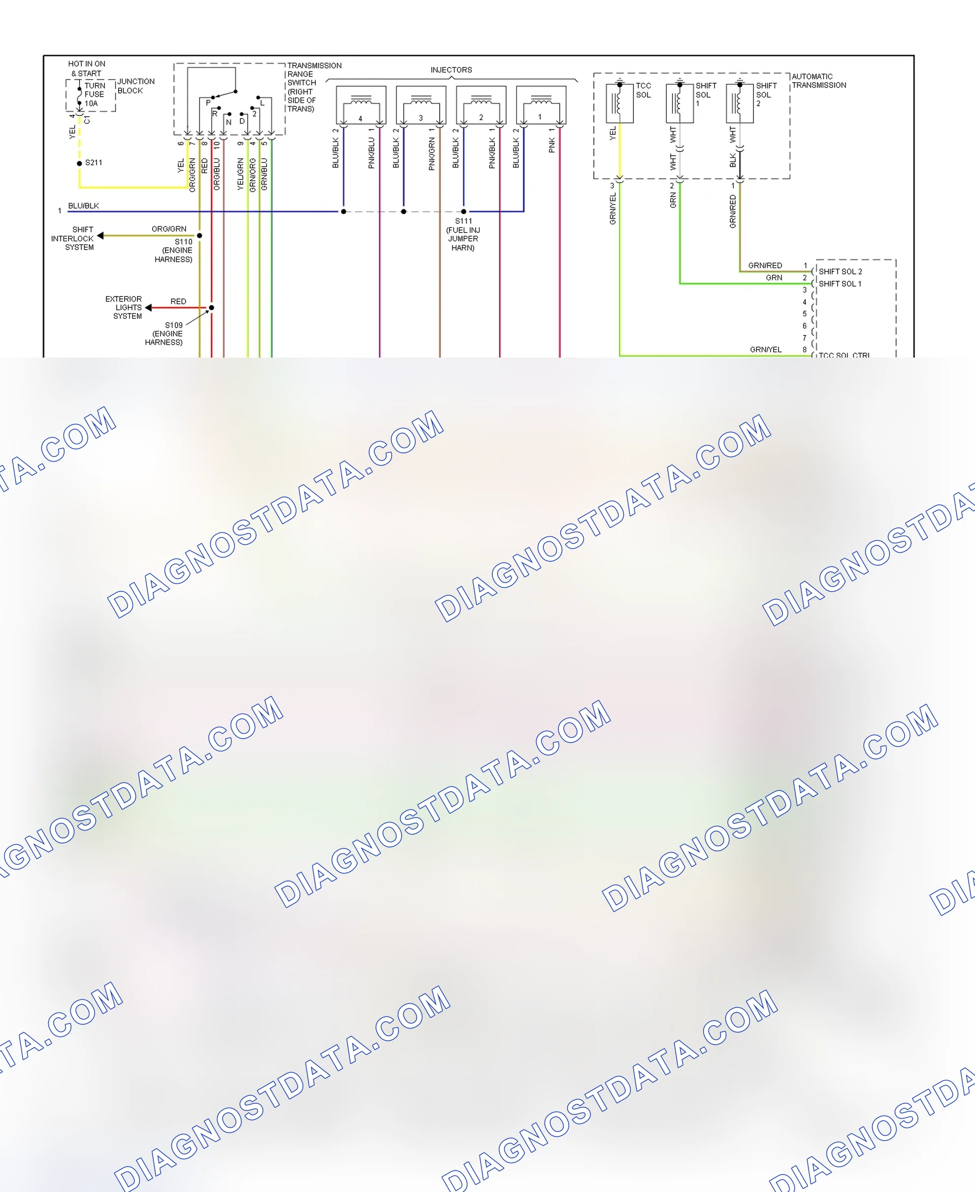 Scheme 193: PCM Wiring Diagram (Tracker - 2.0L - 3 Of 3)