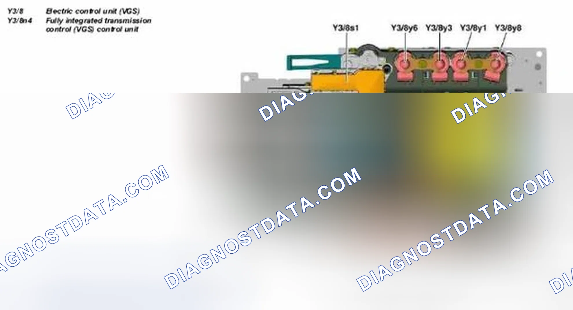 Scheme 329: Identifying Transmission Oil Temperature Sensor Location - Transmission 722.9