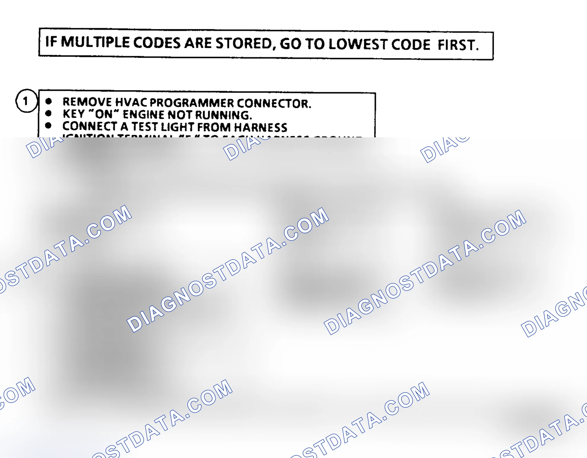 Scheme 22: Code B337 Flow Chart, Loss Of HVAC Programmer Data