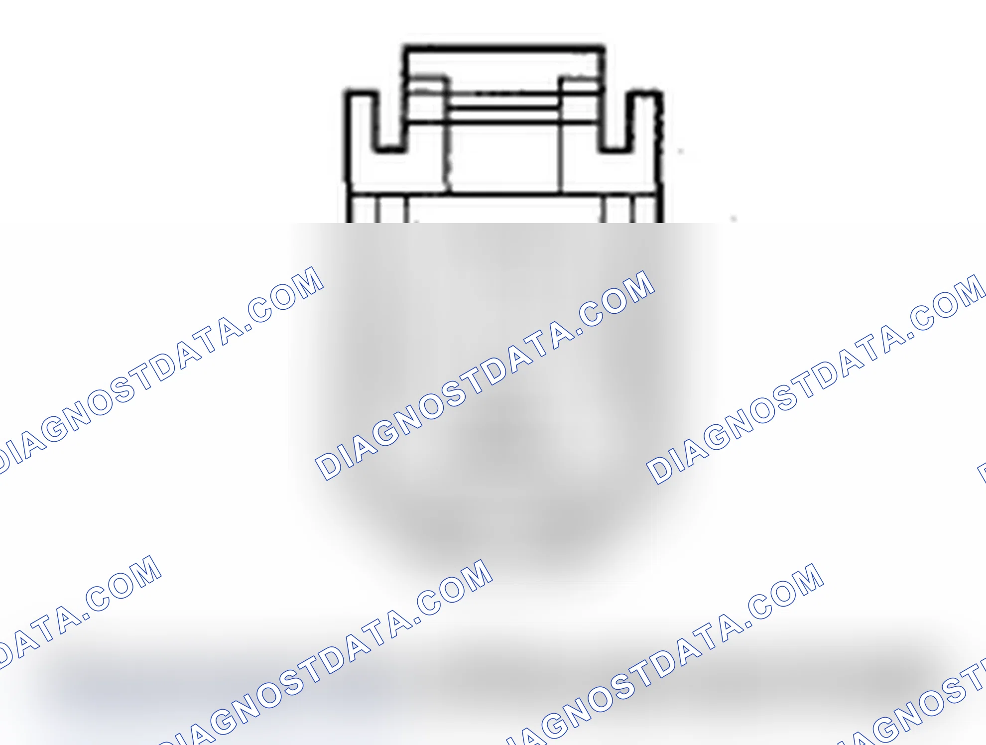 Scheme 954: AUDIO-NAVIGATION UNIT CONNECTOR J (2P)