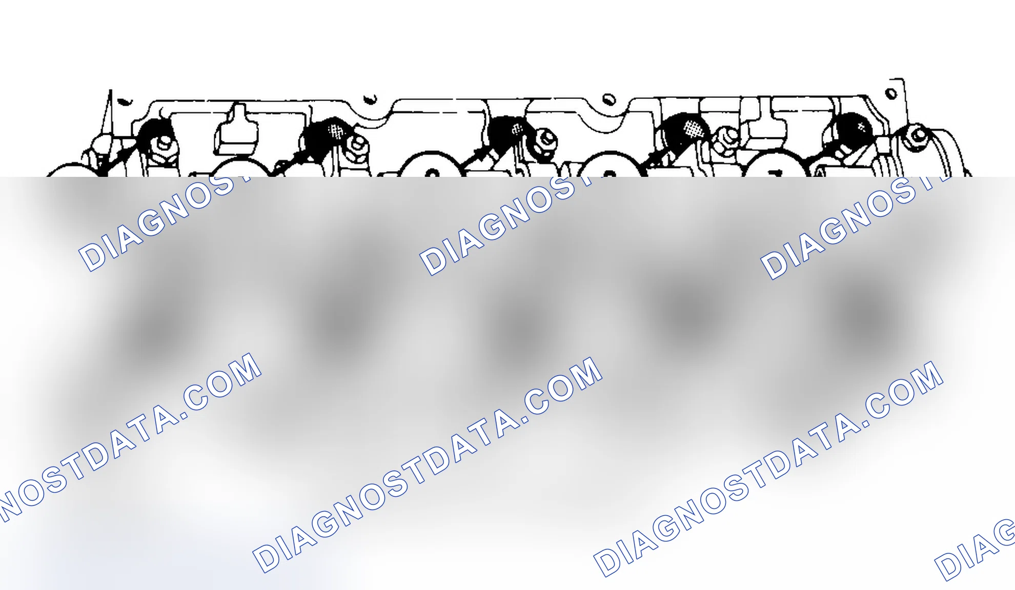 Scheme 7: Typical Cylinder Head Tightening or Loosening Sequence
