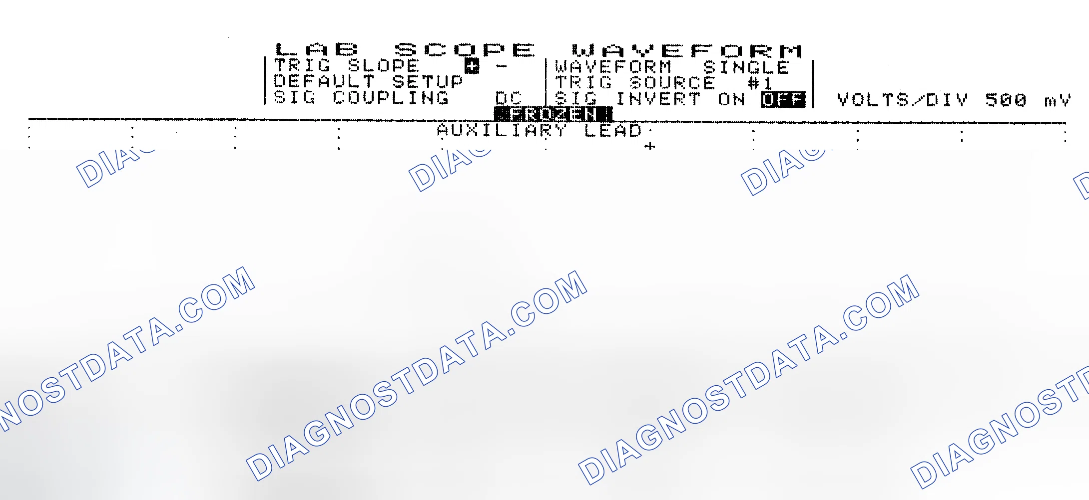 Scheme 10: Single Injector w/Excessive Current Flow - Current Pattern
