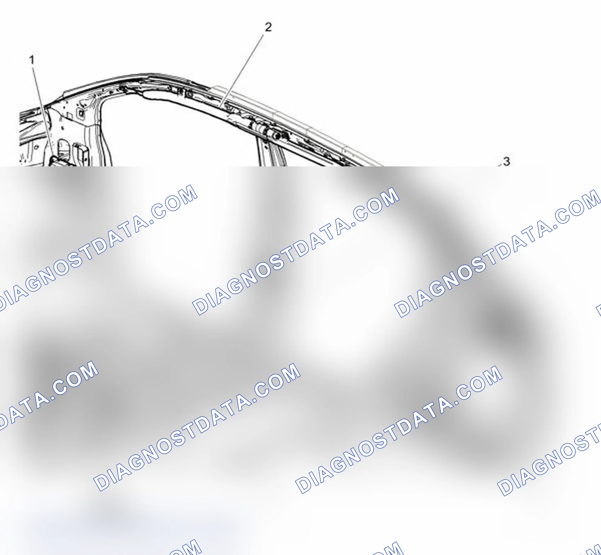Scheme 50: Right Side of Passenger Compartment Components