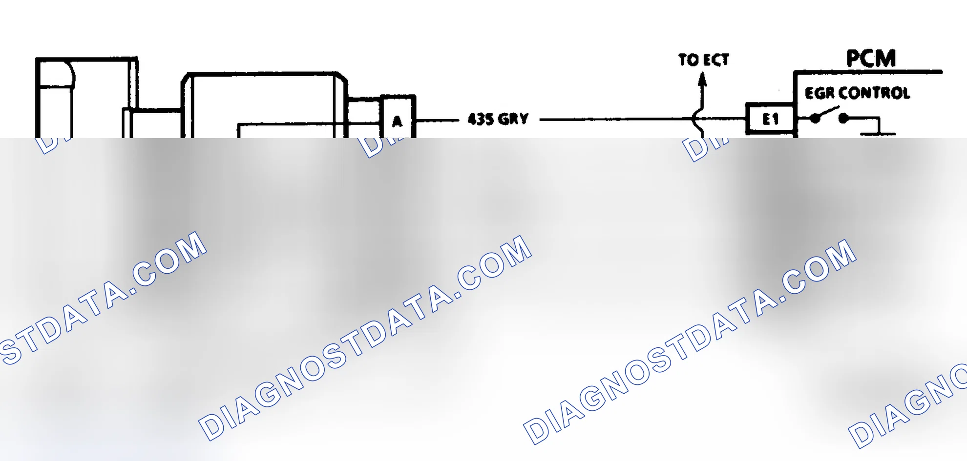 Scheme 28: Code 32 Schematic ("P" Series Except 7.4L & "S" & "T" Series 4.3L W/ Calif. Emissions) EGR Circuit Error With Linear EGR