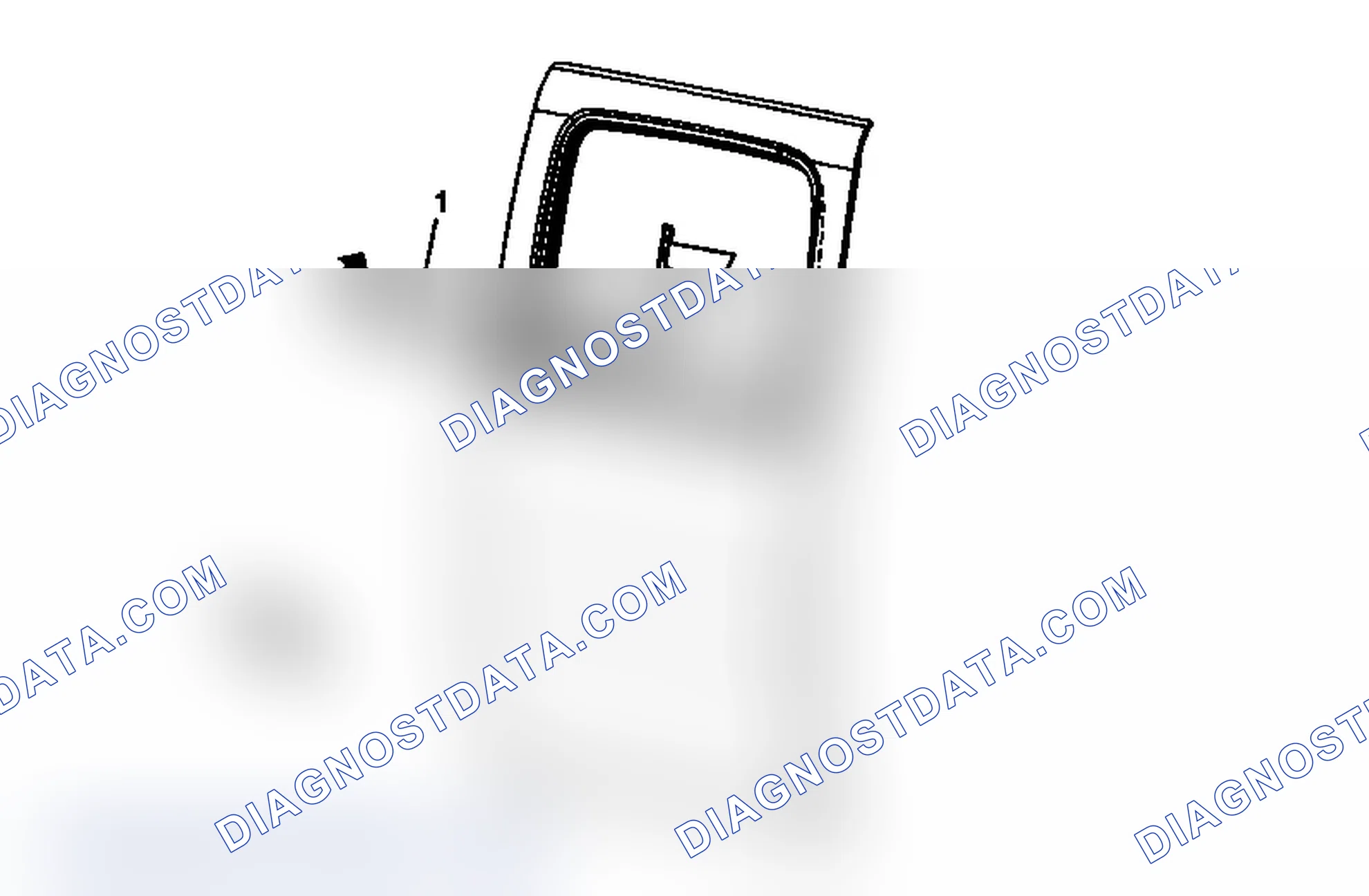 Scheme 28: Rear Side Door Window Outer Sealing Strip Replacement (Extended Cab)