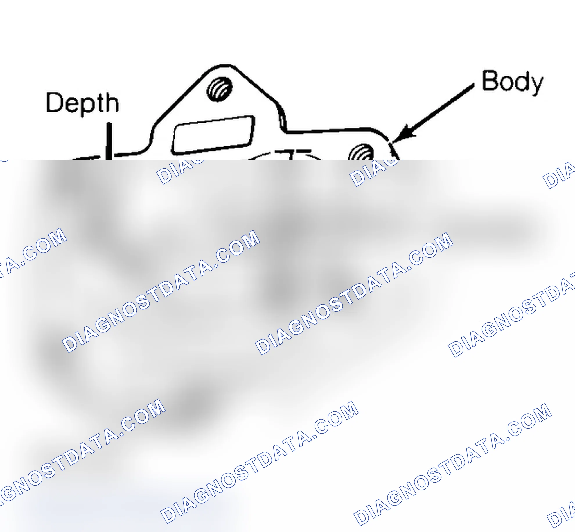 Scheme 35: Measuring Oil Pump Gear Cavity