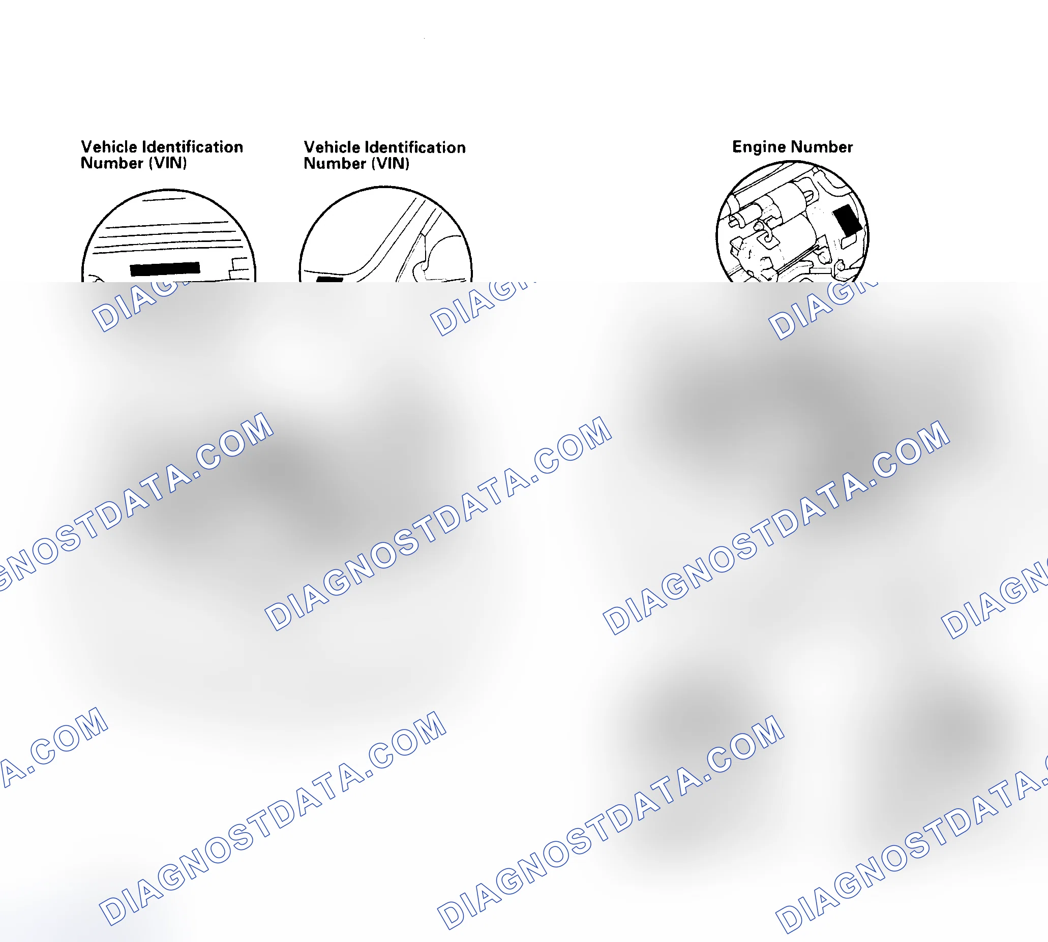 Scheme 4: Identification Number Locations
