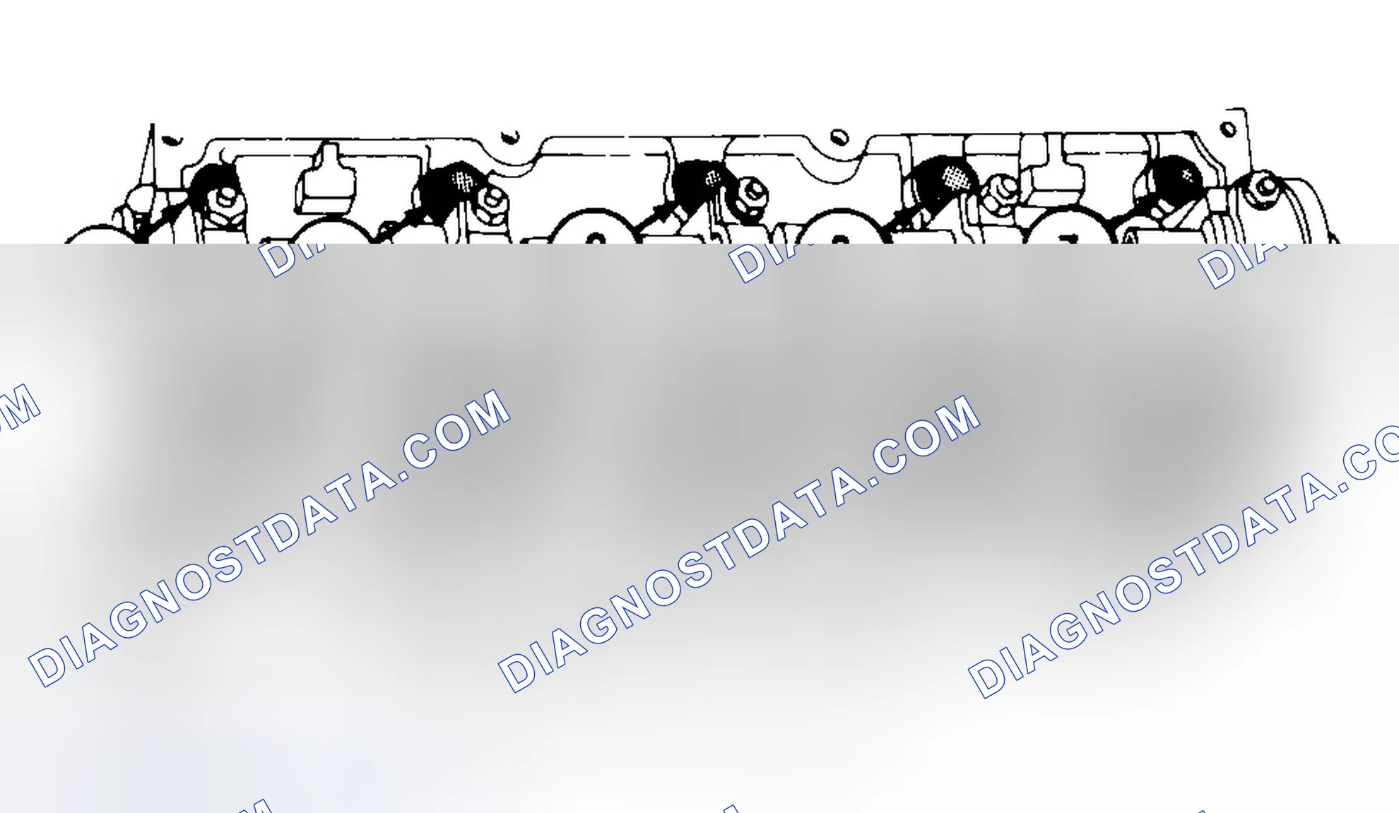 Scheme 7: Typical Cylinder Head Tightening or Loosening Sequence