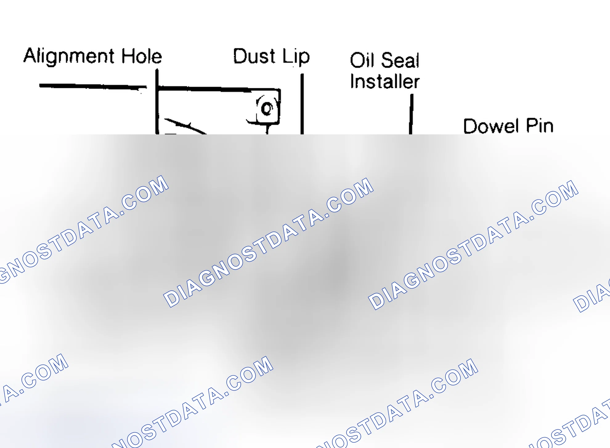 Scheme 10: Installing Typical One-Piece Oil Seal