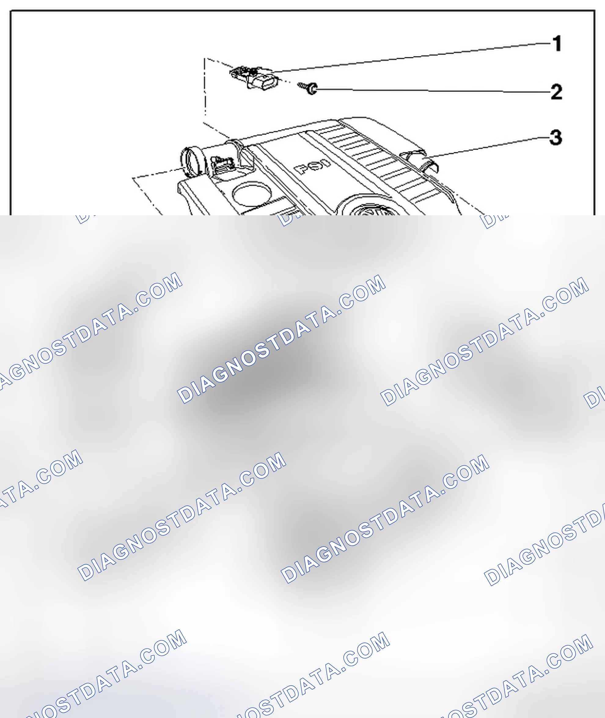 Scheme 85: AIR FILTER AND ENGINE COVER ASSEMBLY OVERVIEW
