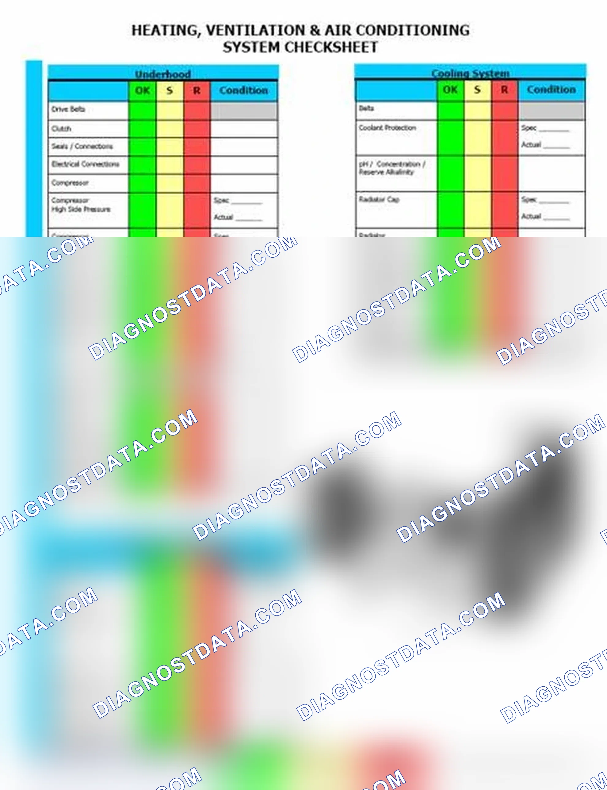 Scheme 16: Heating, Ventilation & Air Conditioning System Checksheet (2 Of 2)