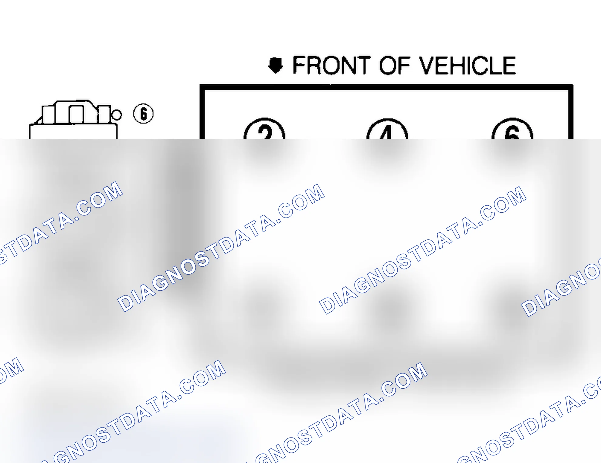 Scheme 6: Firing Order (3.8L - Except "F" Body)