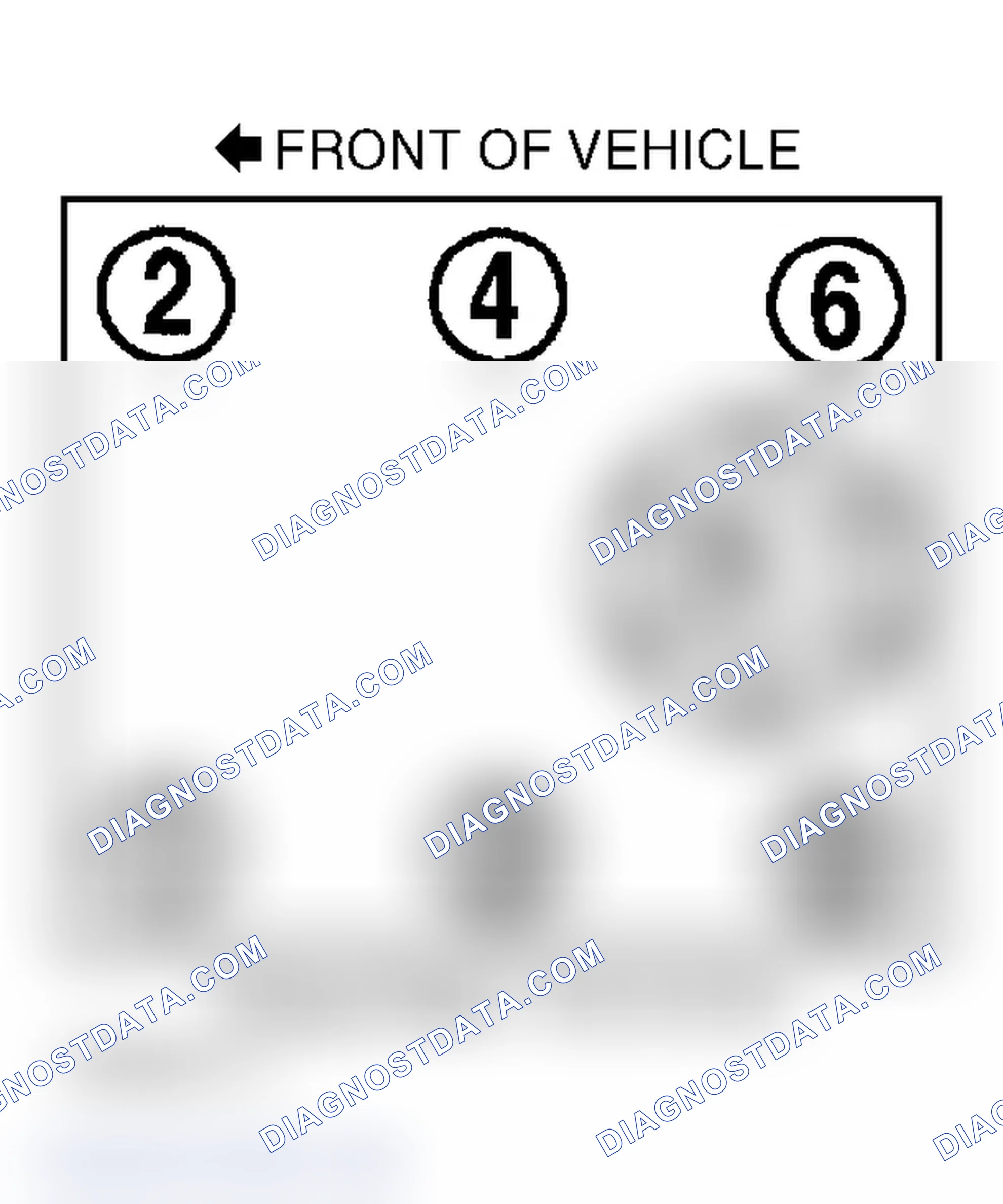 Scheme 5: Firing Order & Distributor Rotation 3.9L V6 (Dakota, Durango, Ram Pickup, Ram Van & Ram Wagon)