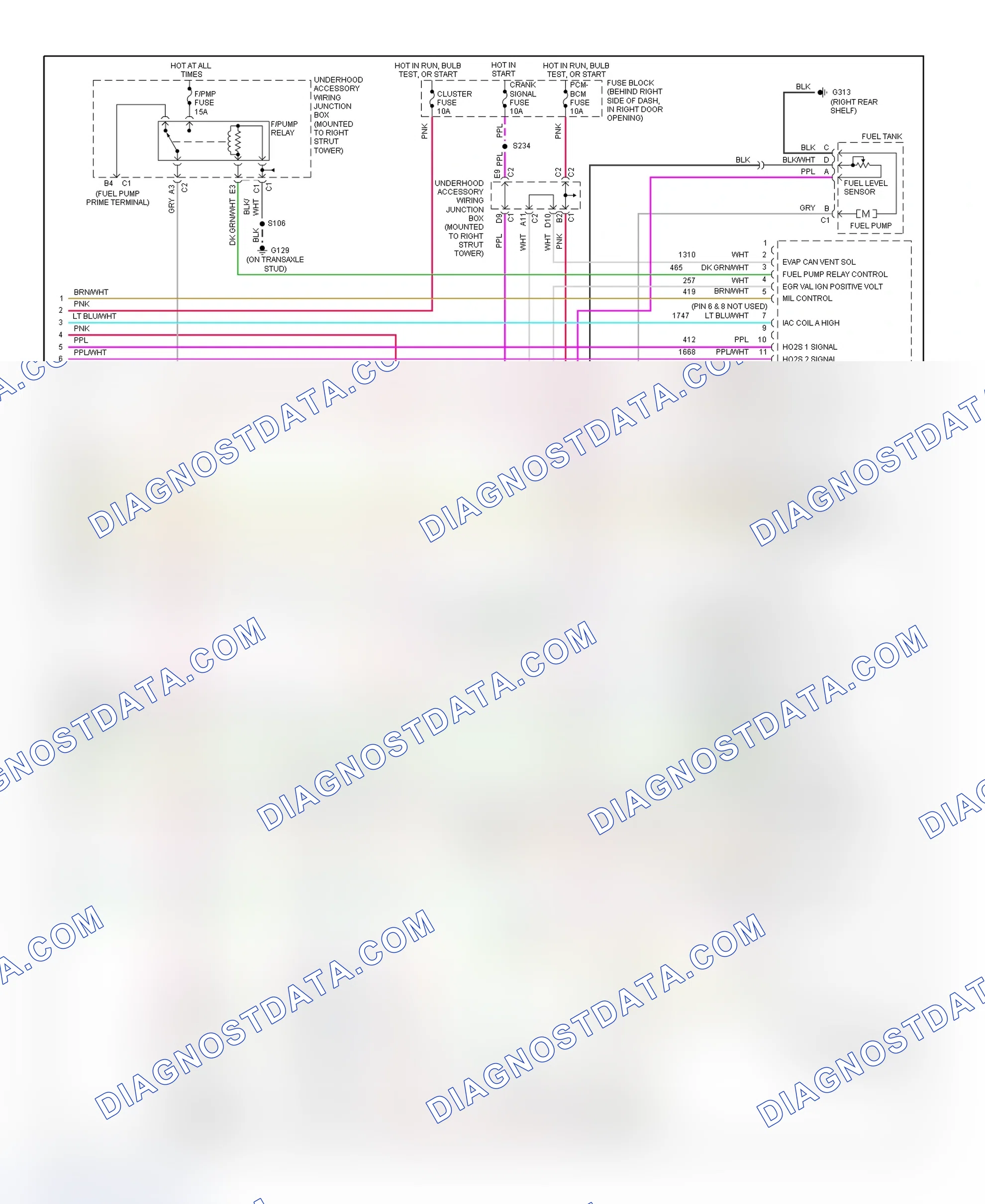 Scheme 159: PCM Wiring Diagram (Regal - 3.8L VIN K - 4 Of 4)