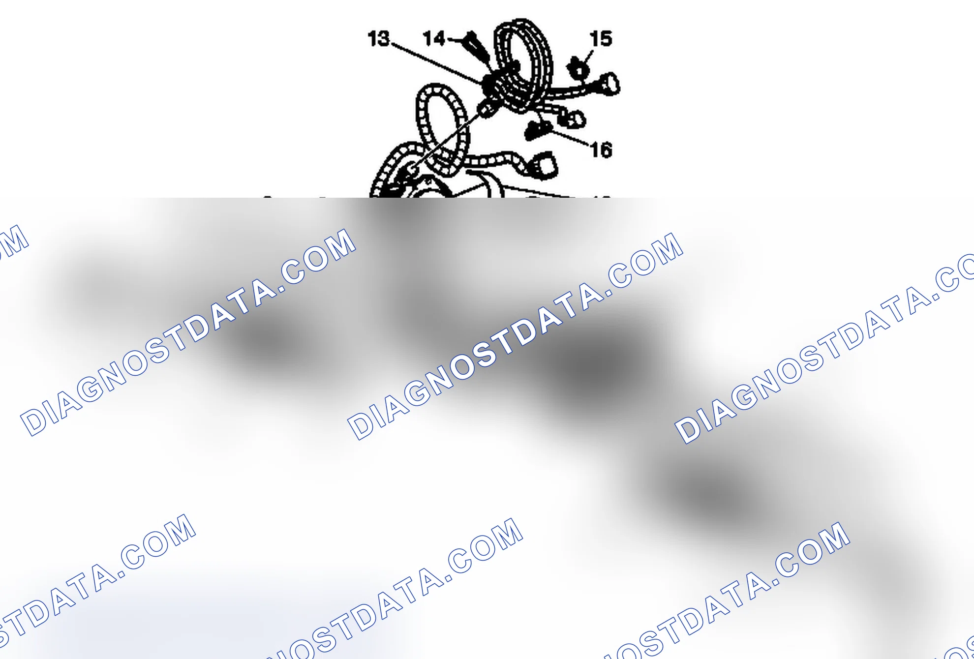 Scheme 4: Power Steering Gear Disassembled View (Two Mode Hybrid)