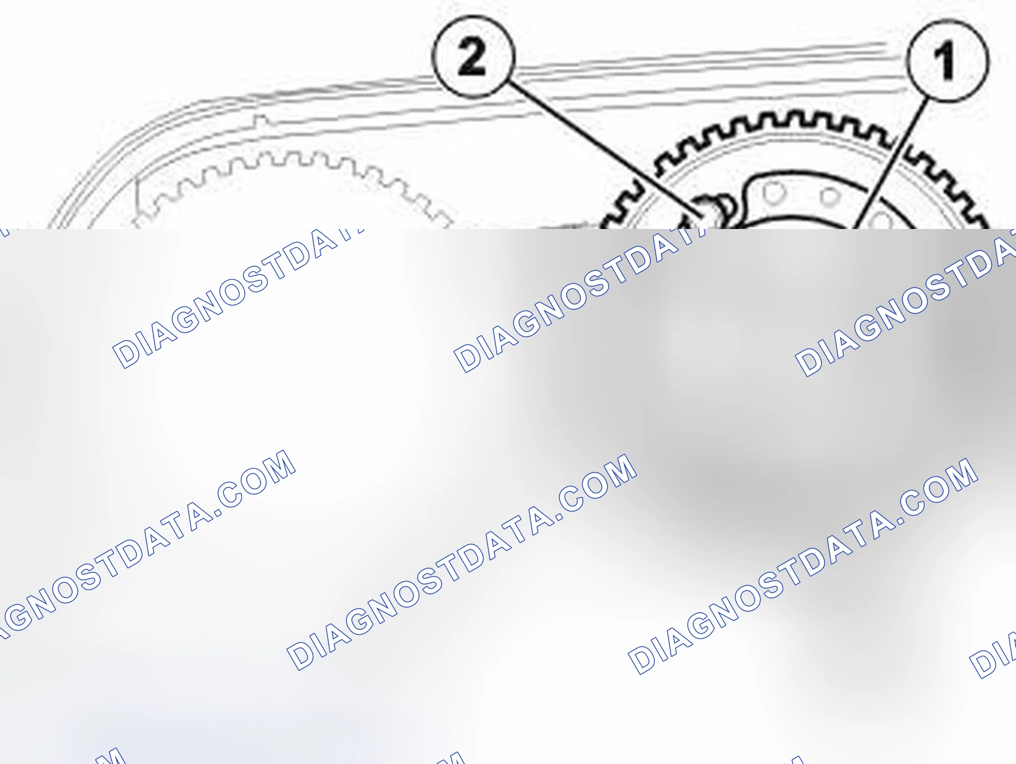 Scheme 479: Installing the variable valve timing unit on the camshaft
