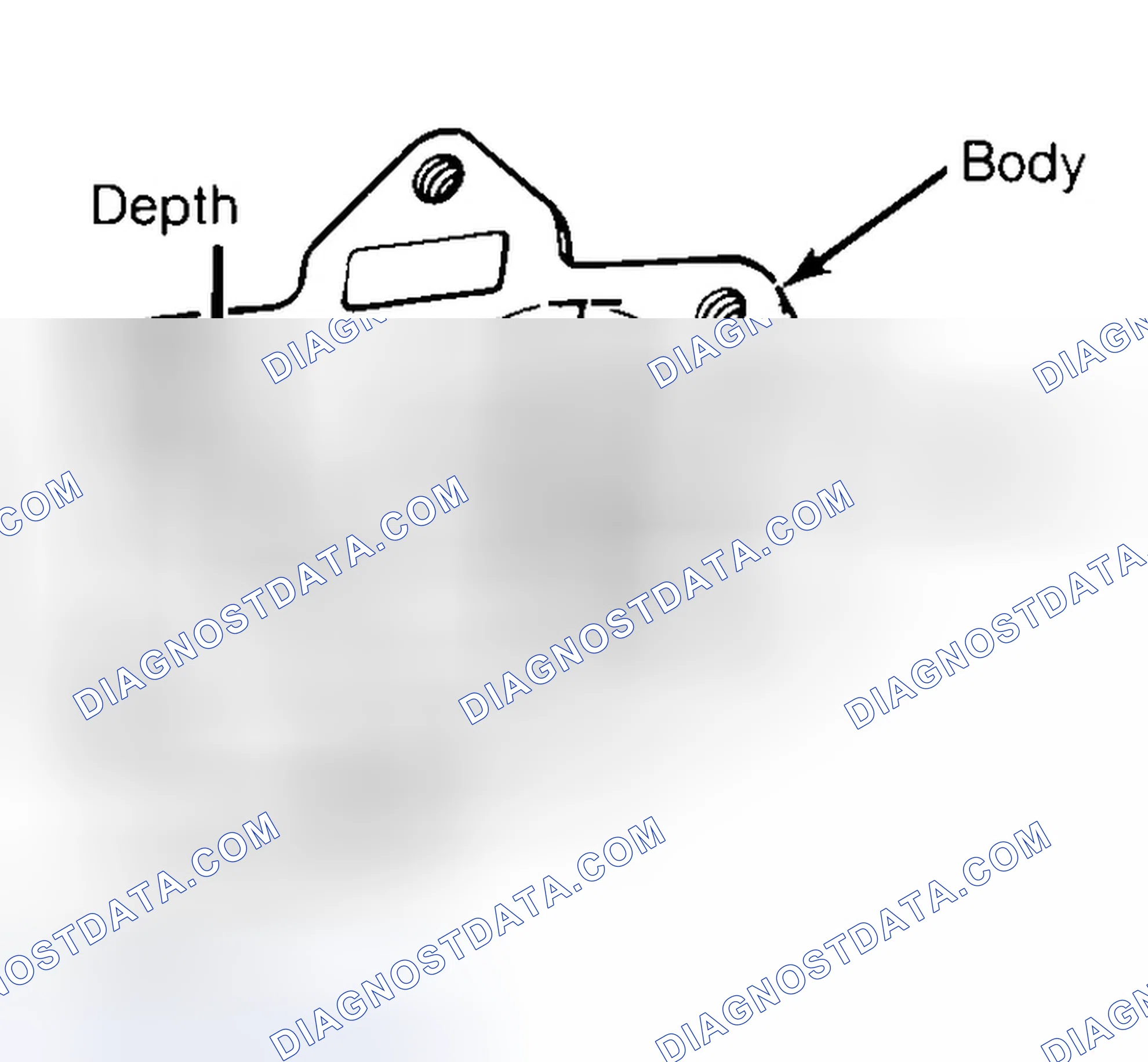 Scheme 35: Measuring Oil Pump Gear Cavity
