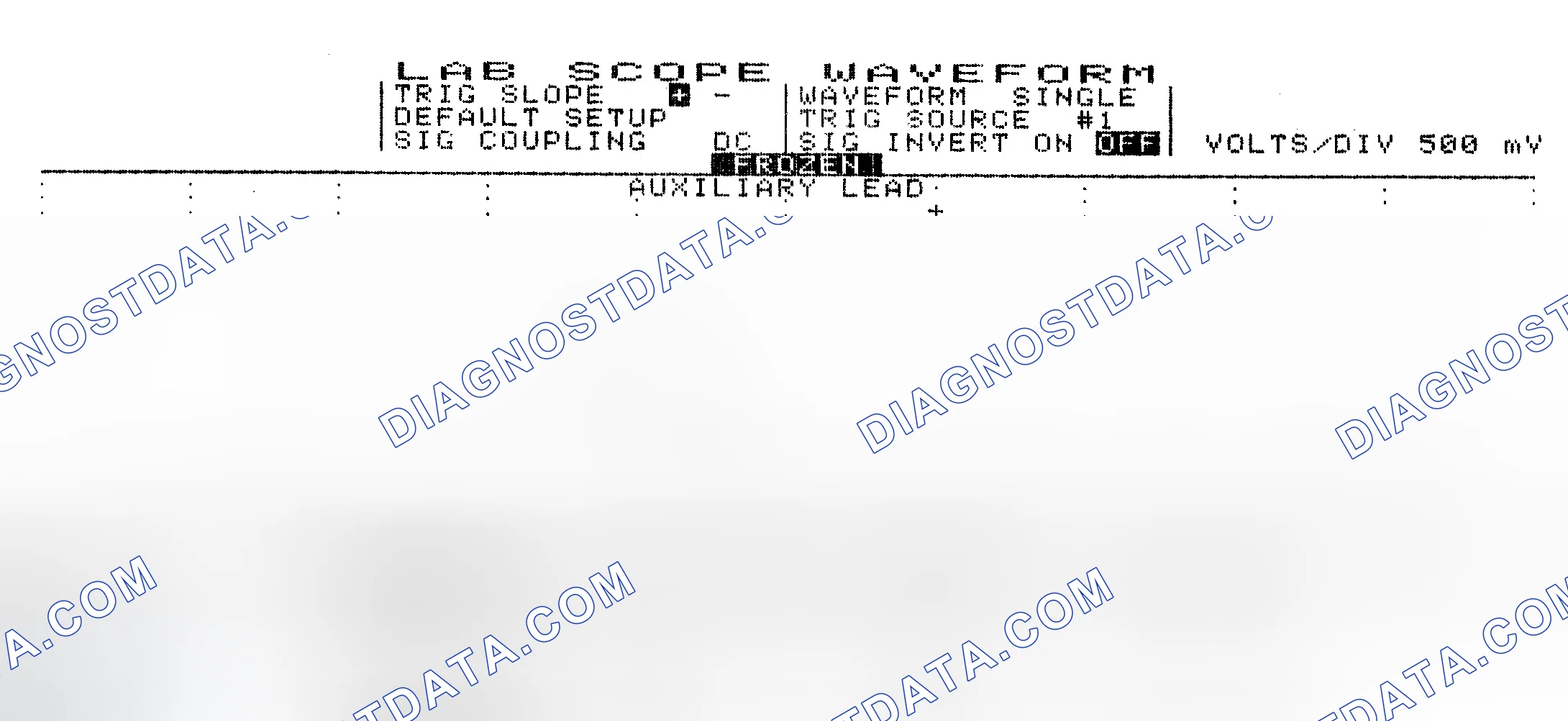 Scheme 10: Single Injector w/Excessive Current Flow - Current Pattern