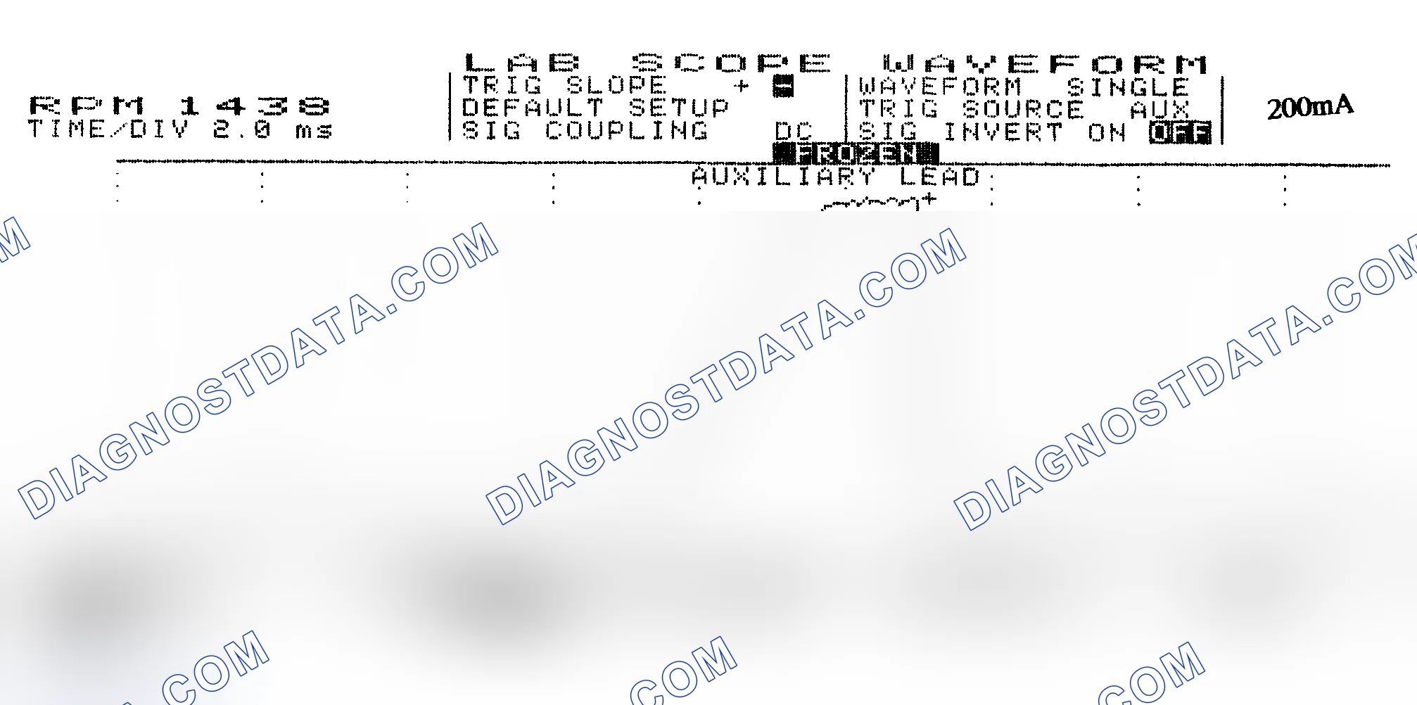 Scheme 15: Single Injector w/Normal Current Flow - Current Pattern