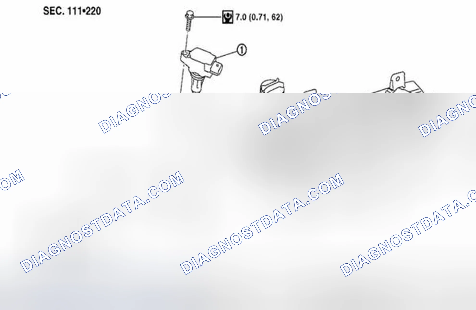 Scheme 5: Ignition Coil: Exploded View