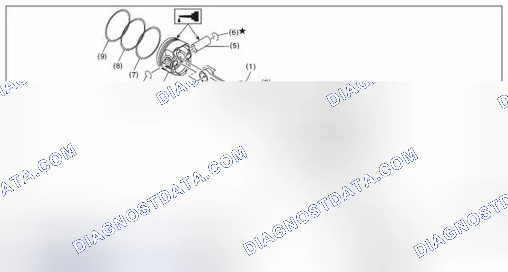 Scheme 851: PISTON AND CONNECTING ROD