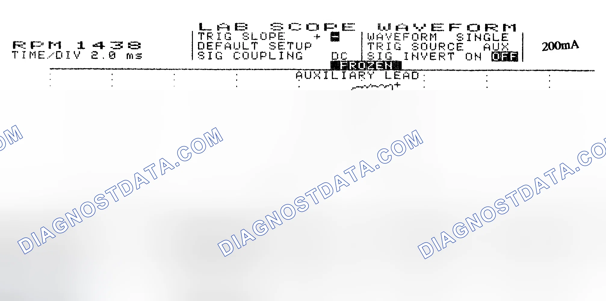 Scheme 15: Single Injector w/Normal Current Flow - Current Pattern