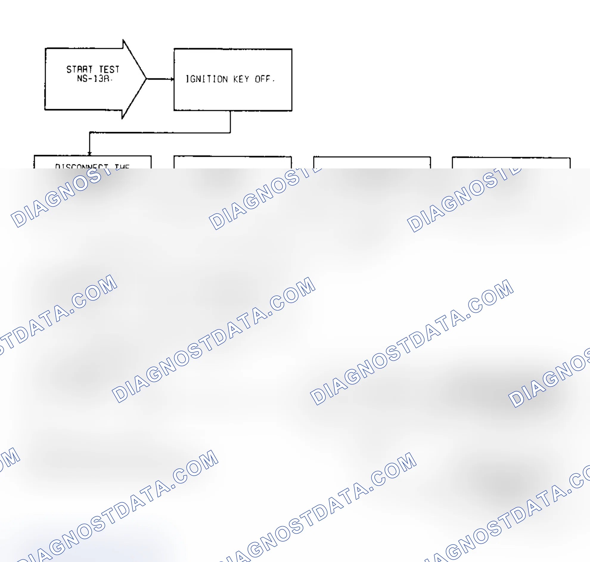 Scheme 237: Test NS-13A: Diagnostic Flow Chart