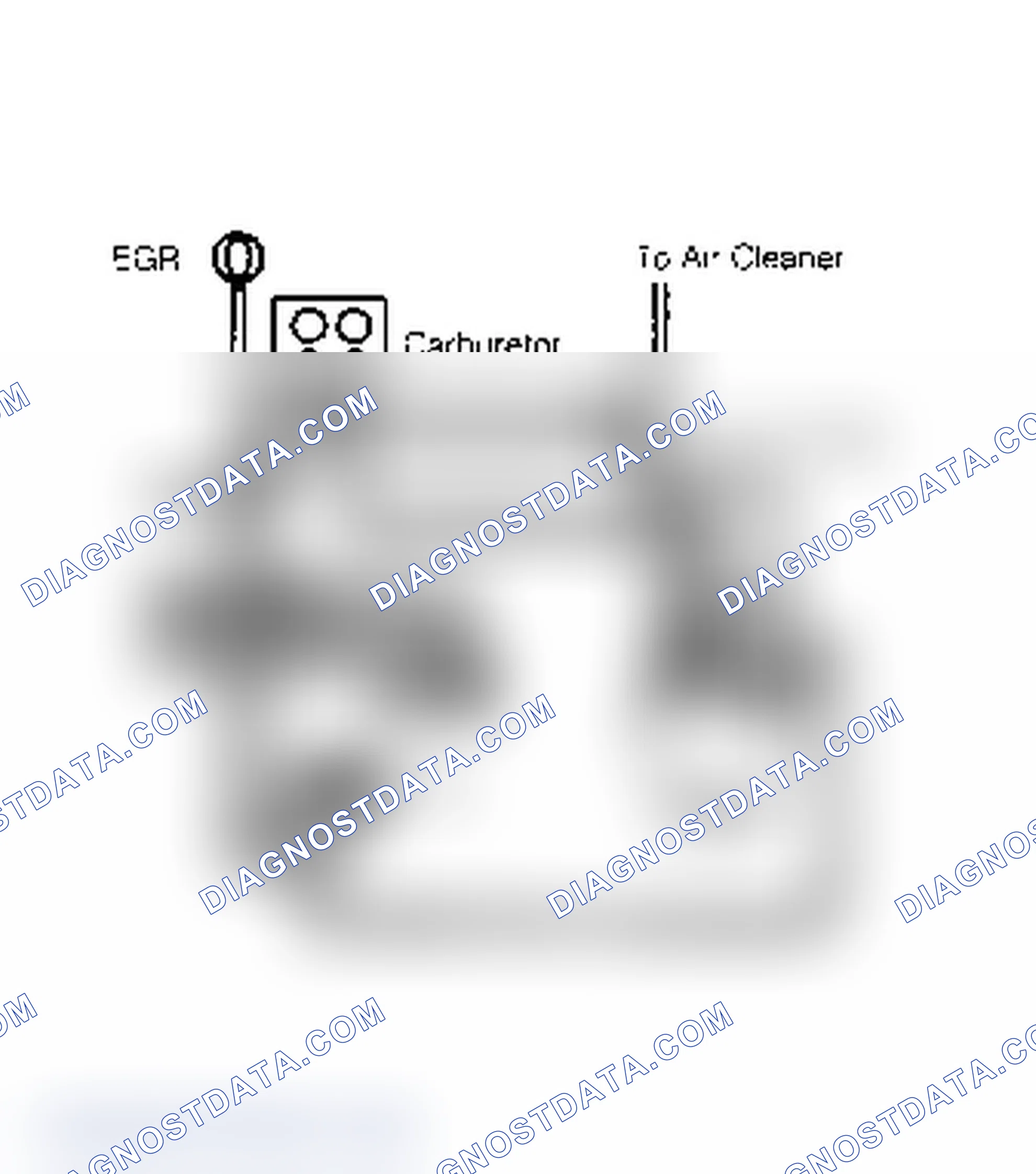 Scheme 51: Vacuum Hose Routing for Single-Canister Evaporative Control System Canister must be lowest point in system.