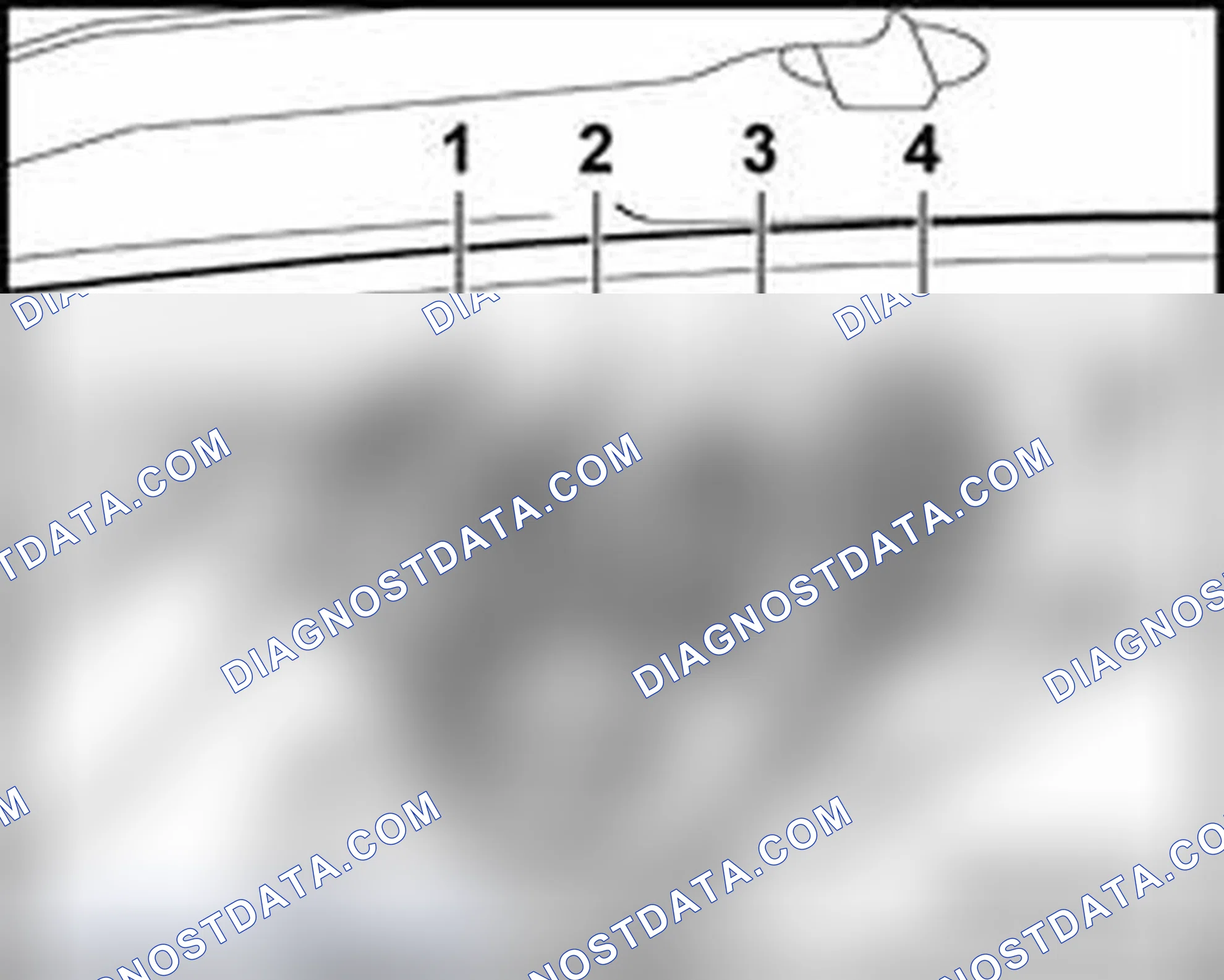 Scheme 537: Assignment of holder for connectors (right side)
