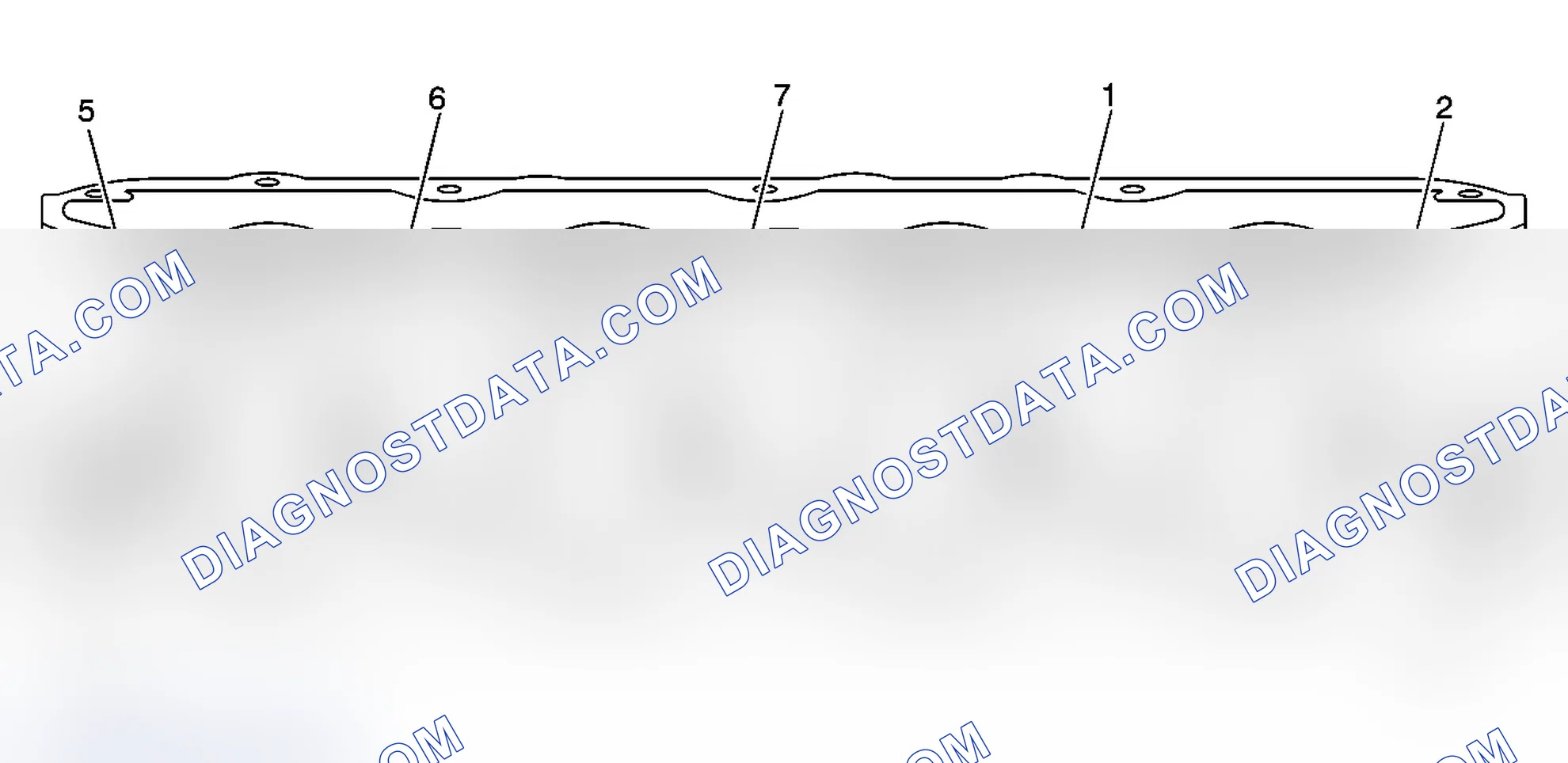 Scheme 81: Cylinder Head - Intake Manifold Deck View