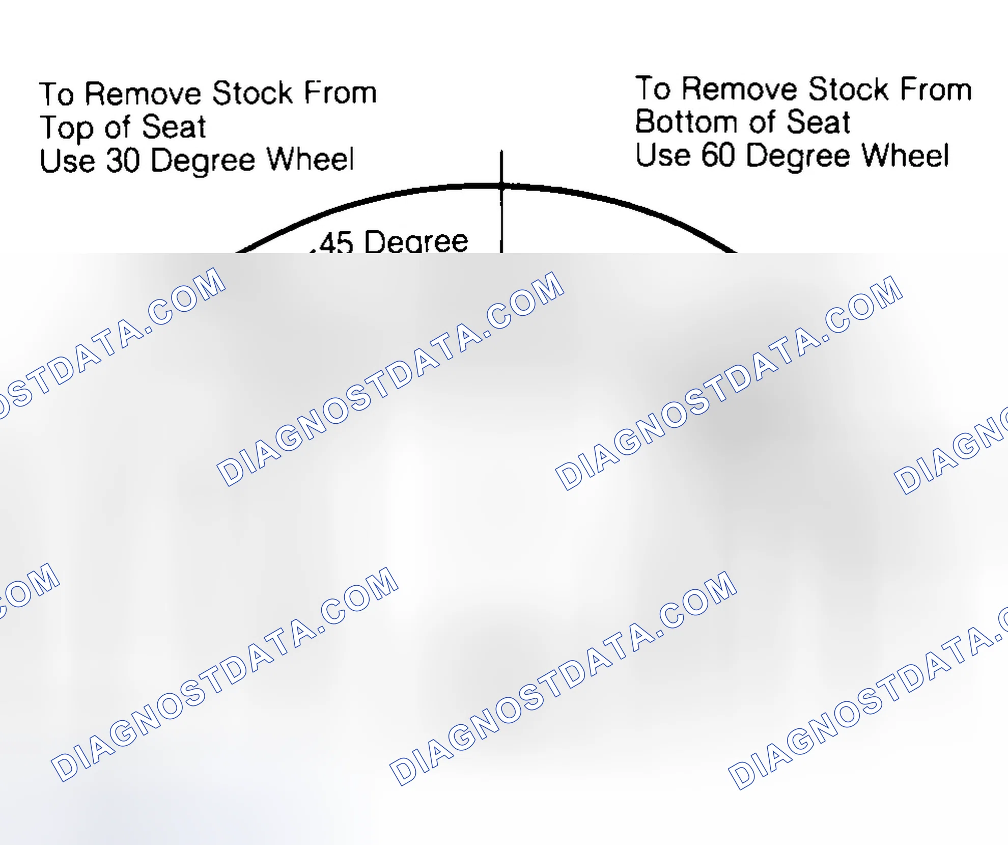 Scheme 19: Adjusting Valve Seat Width