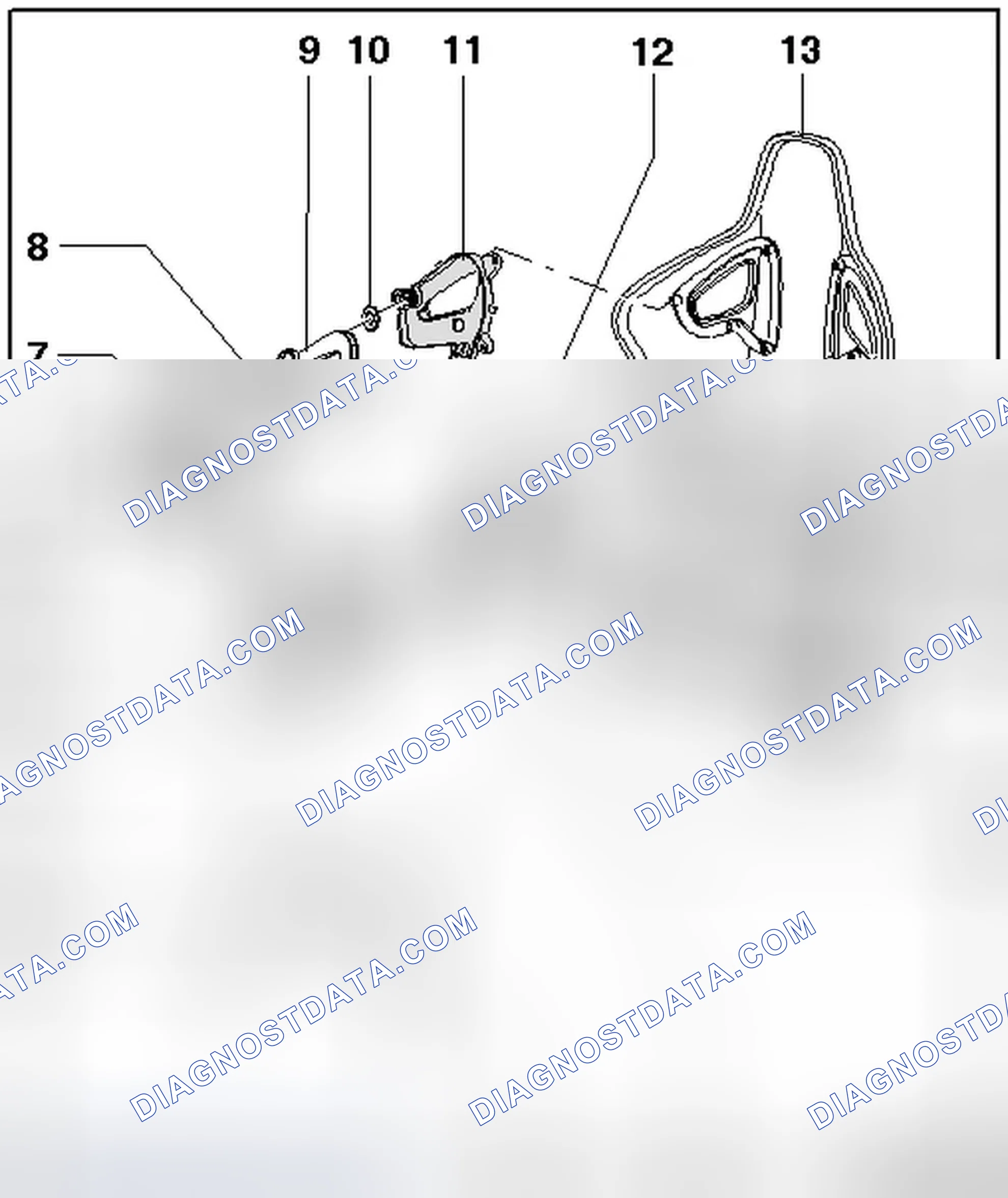 Scheme 65: BACKREST RELEASE OVERVIEW