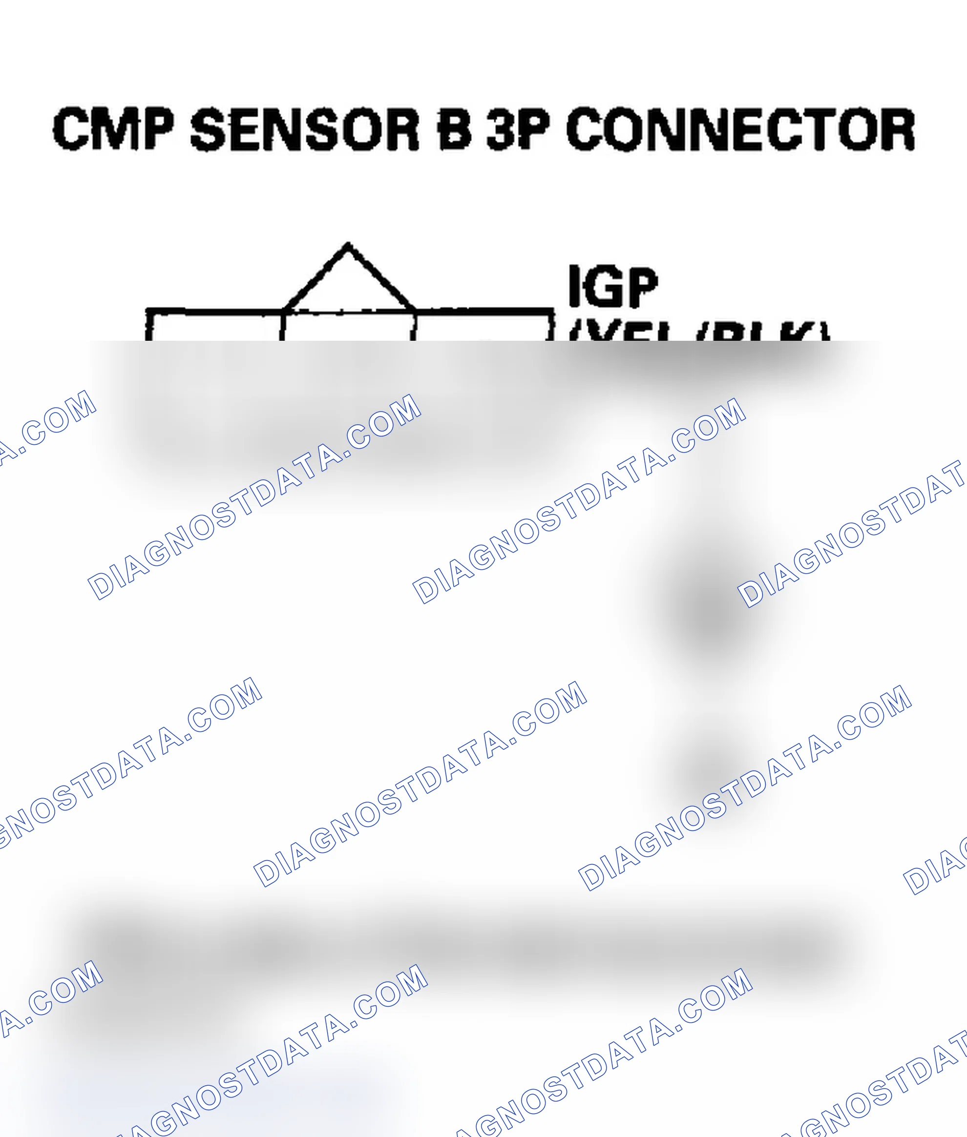 Scheme 142: DTC P0365, P0369, P1361, P1362: CMP Sensor B No Signal (2004 model); CMP Sensor B Circuit Intermitte