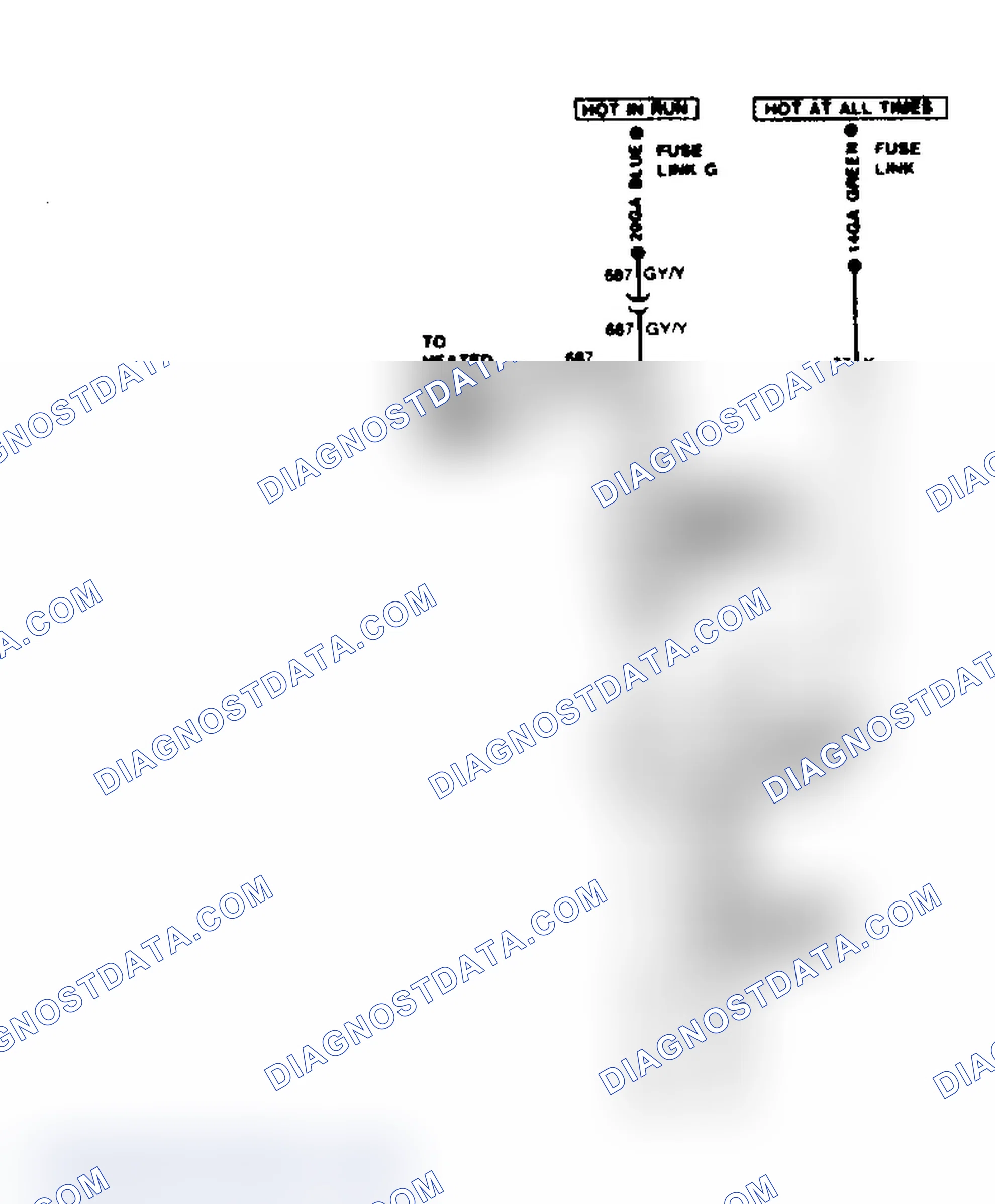 Scheme 13: Tempo & Topaz Without A/C Electric Cooling Fan