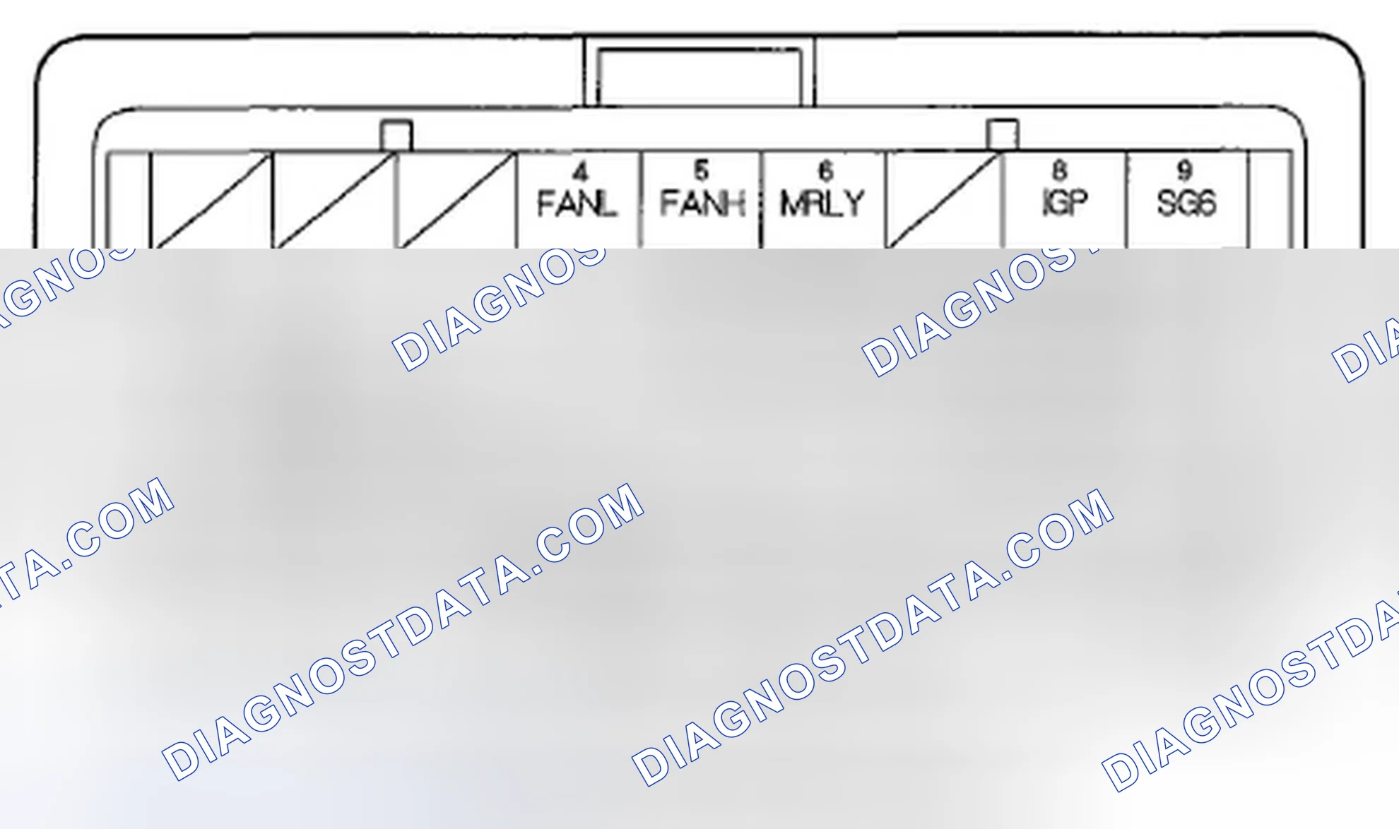 Scheme 959: ECM Inputs and Outputs at ECM Connector A ([]) (44P)