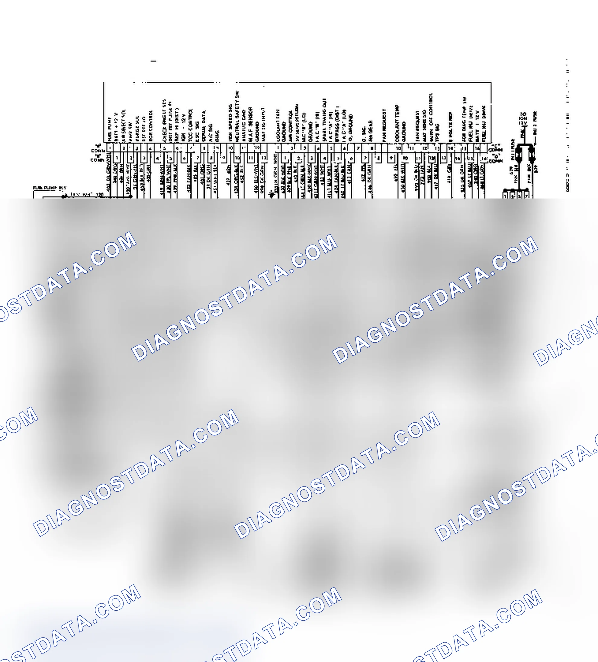 Scheme 603: 5.0L PFI CCC Wiring Diagram