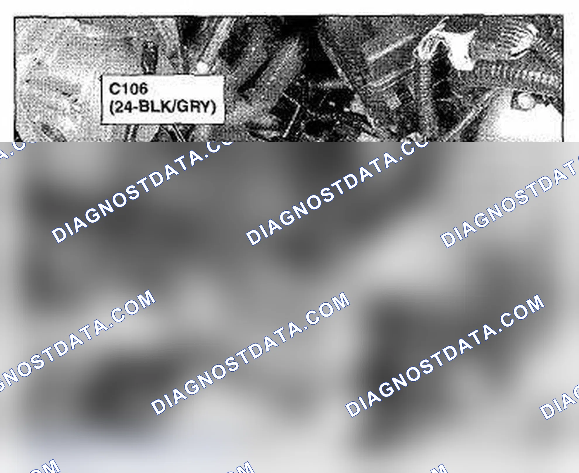 Scheme 1230: Transmission Housing (M/T) Component Location (Photo 221)