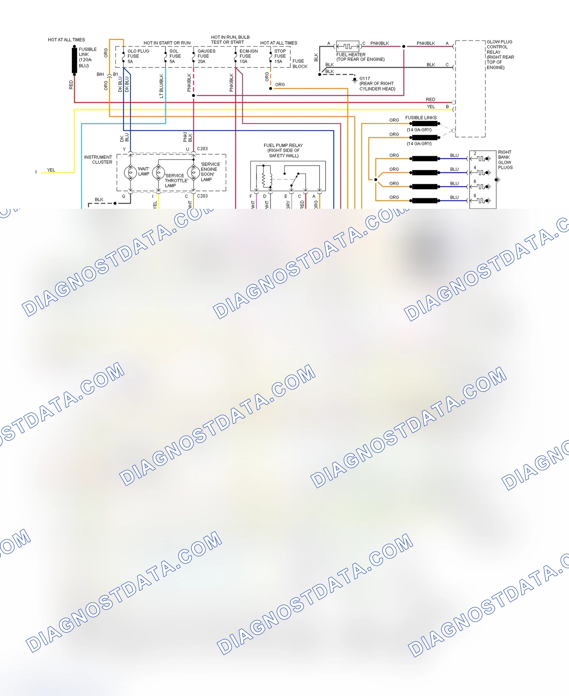 Scheme 13: Wiring Diagram (6.5L With M/T - 2 Of 2)