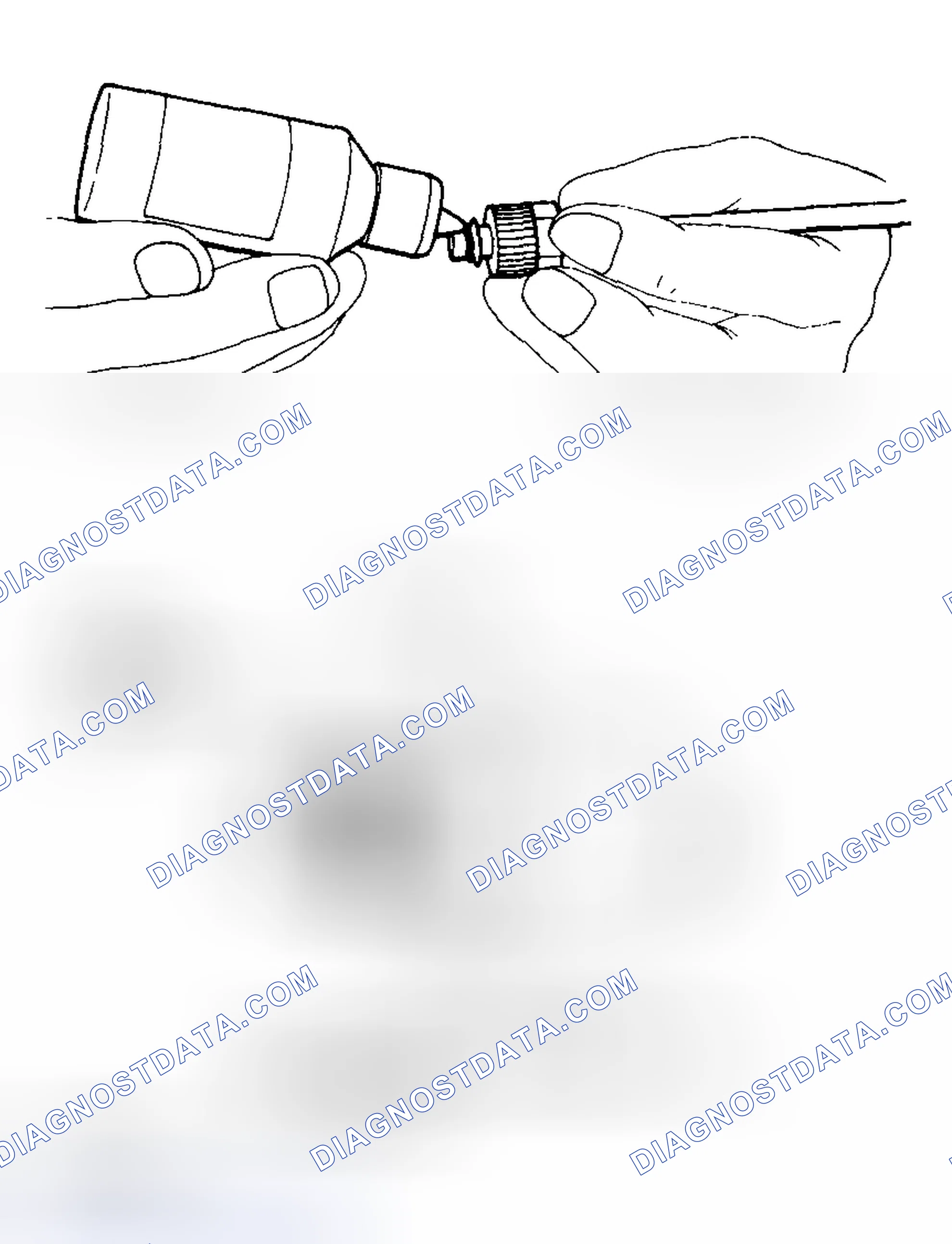 Scheme 30: Applying A Small Amount Of Refrigerant Oil To Top & Sides Of O-Ring