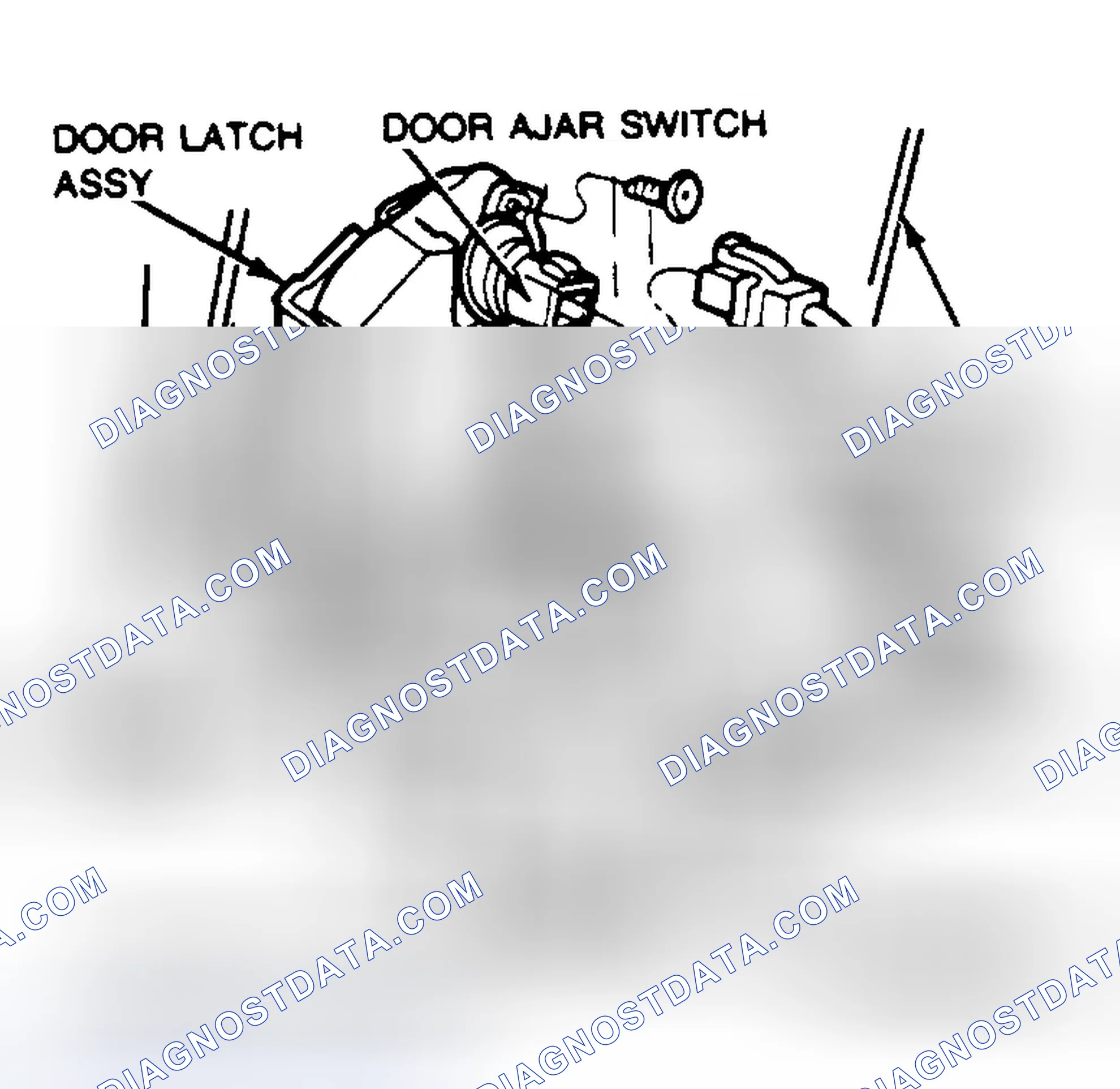 Scheme 16: DOOR AJAR SWITCH